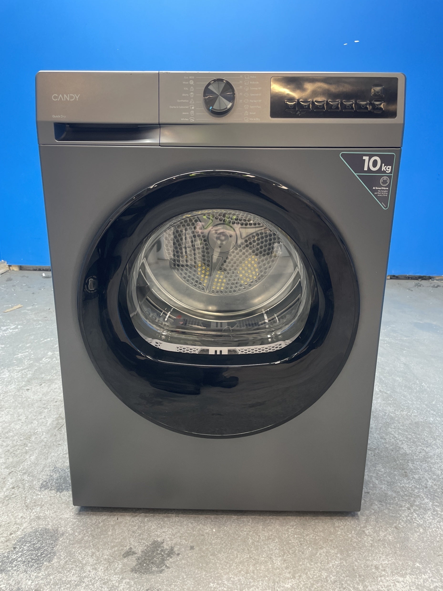 #GRC-158-364 - Candy Quick Pro GD 10N1BR-80 10kg Heat Pump Tumble Dryer