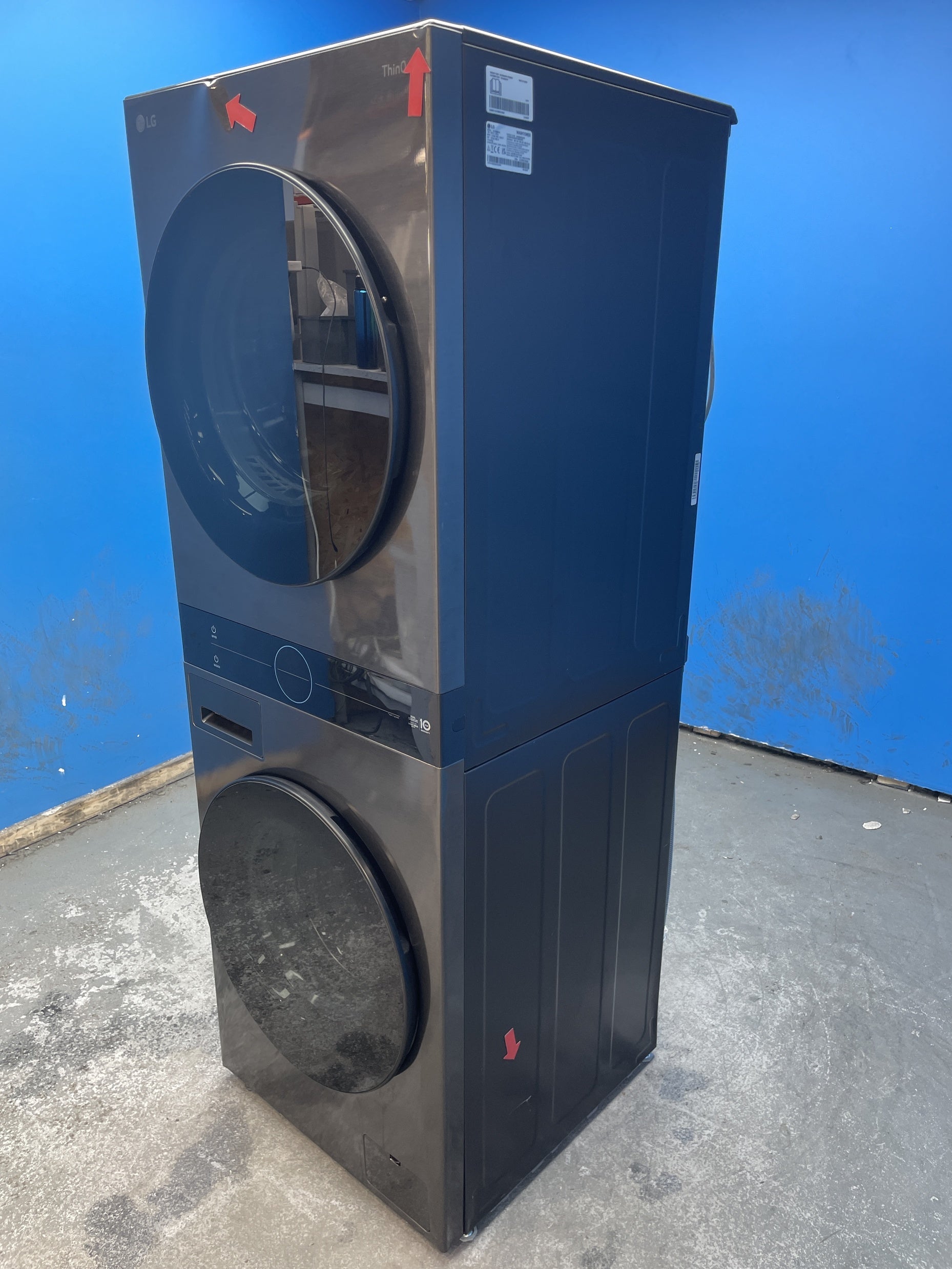 #GRC-158-012 - LG WT1210BBTN1 WashTower 12/10kg Washer Dryer
