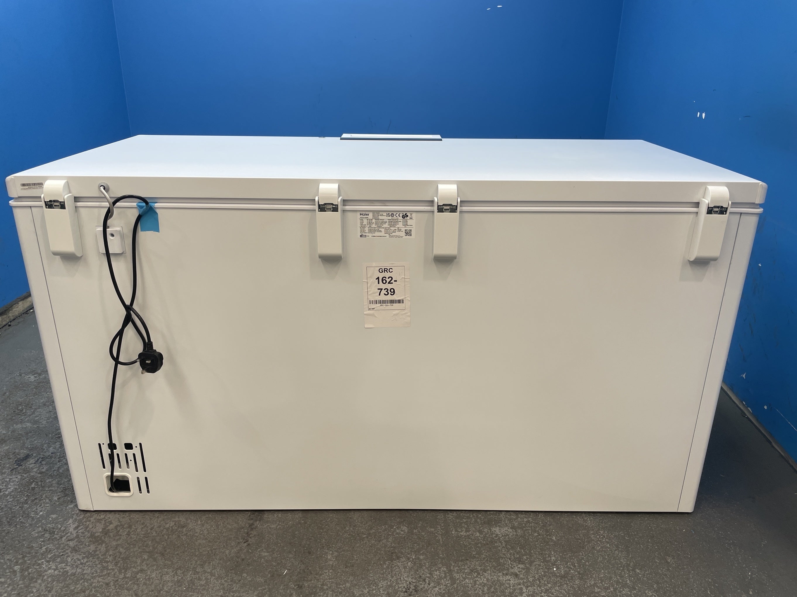 #GRC-162-739 - Haier HCE519EK 508L Chest Freezer