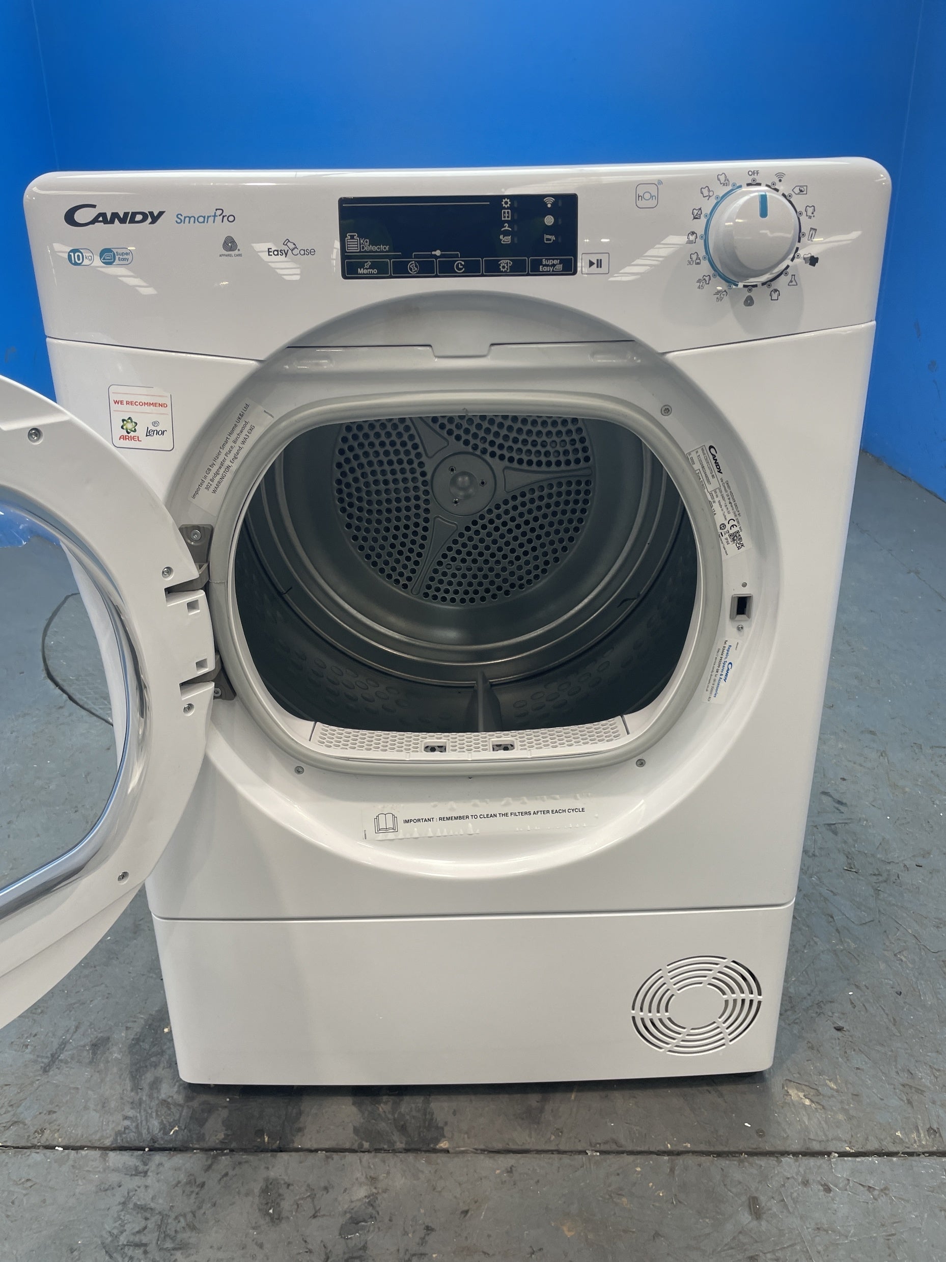 #GRC-155-146 - Candy Smart Pro CSOE C10TG 10kg Condenser Tumble Dryer