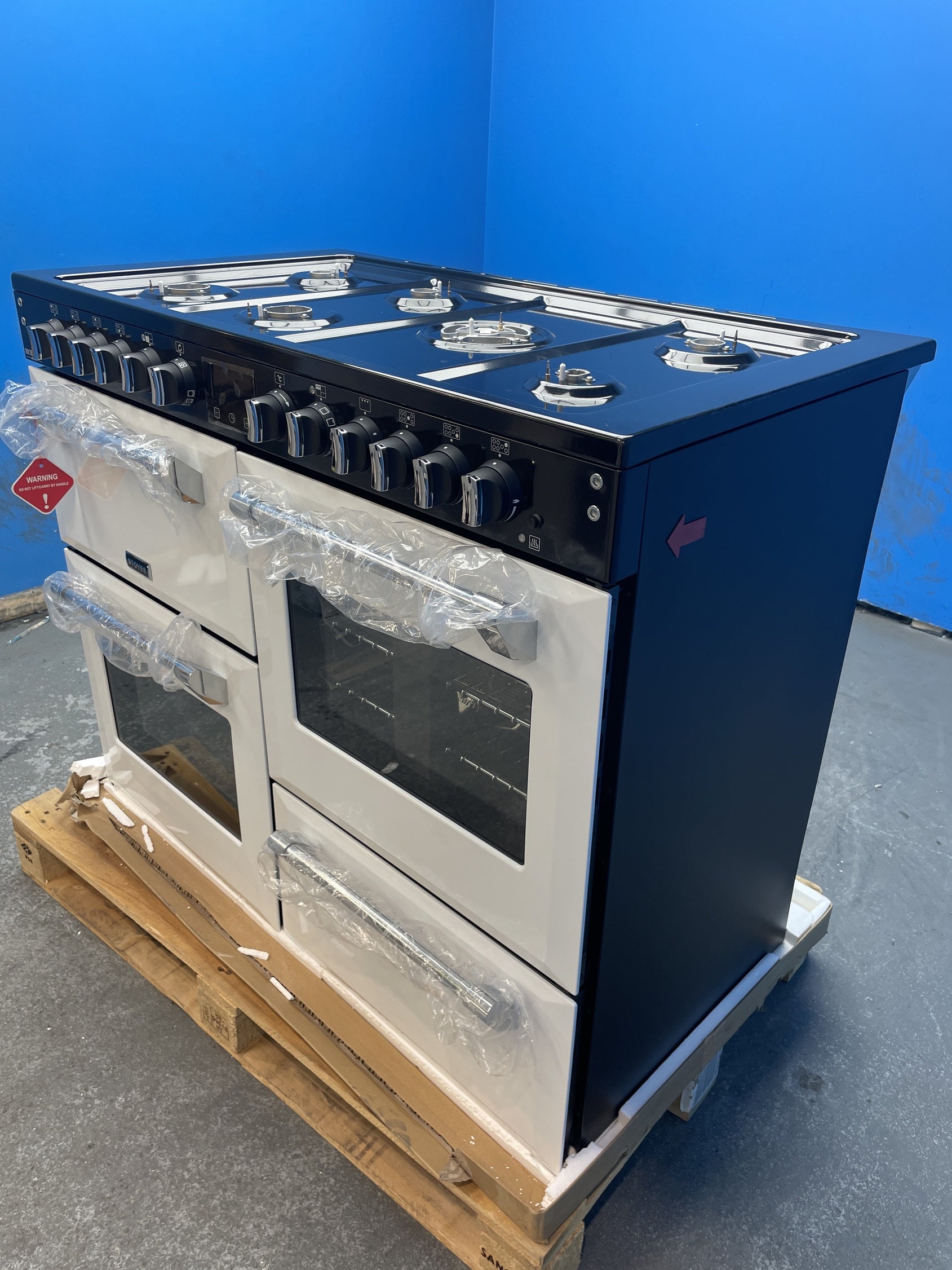 #GRC-159-414 - Stoves Richmond Deluxe 110DF Dual Fuel Range Cooker