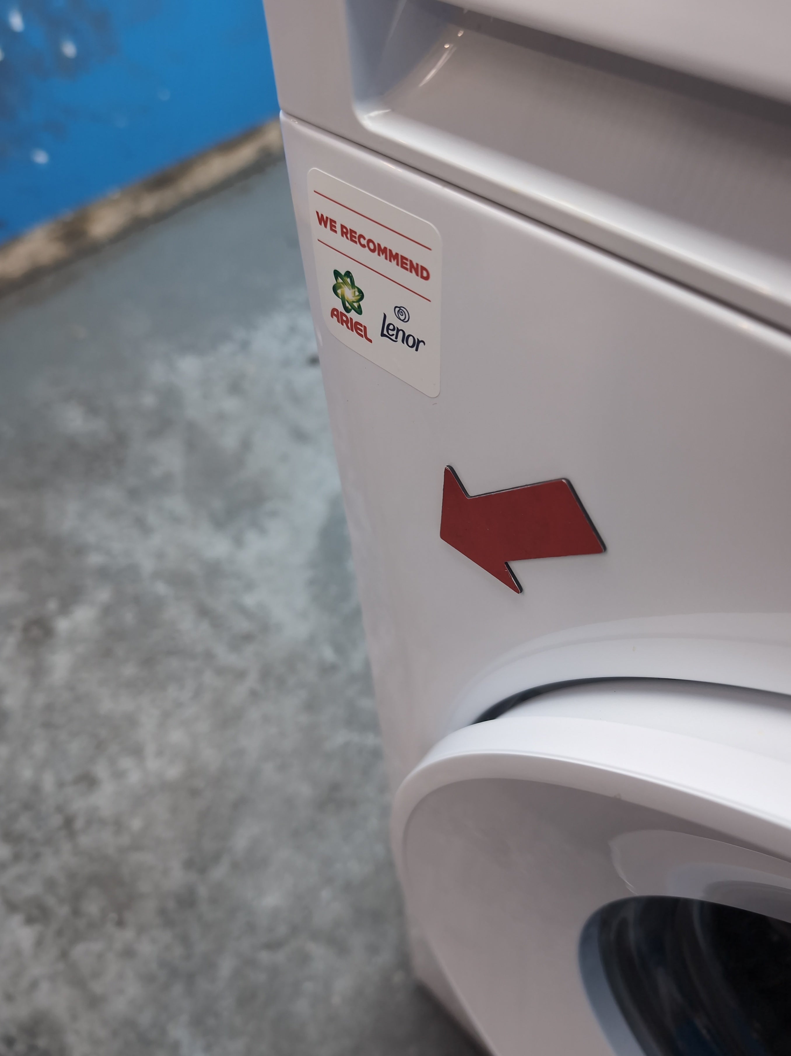 #GRC-163-712 - Candy 8kg 1400rpm Washing Machine – MixPower System, White