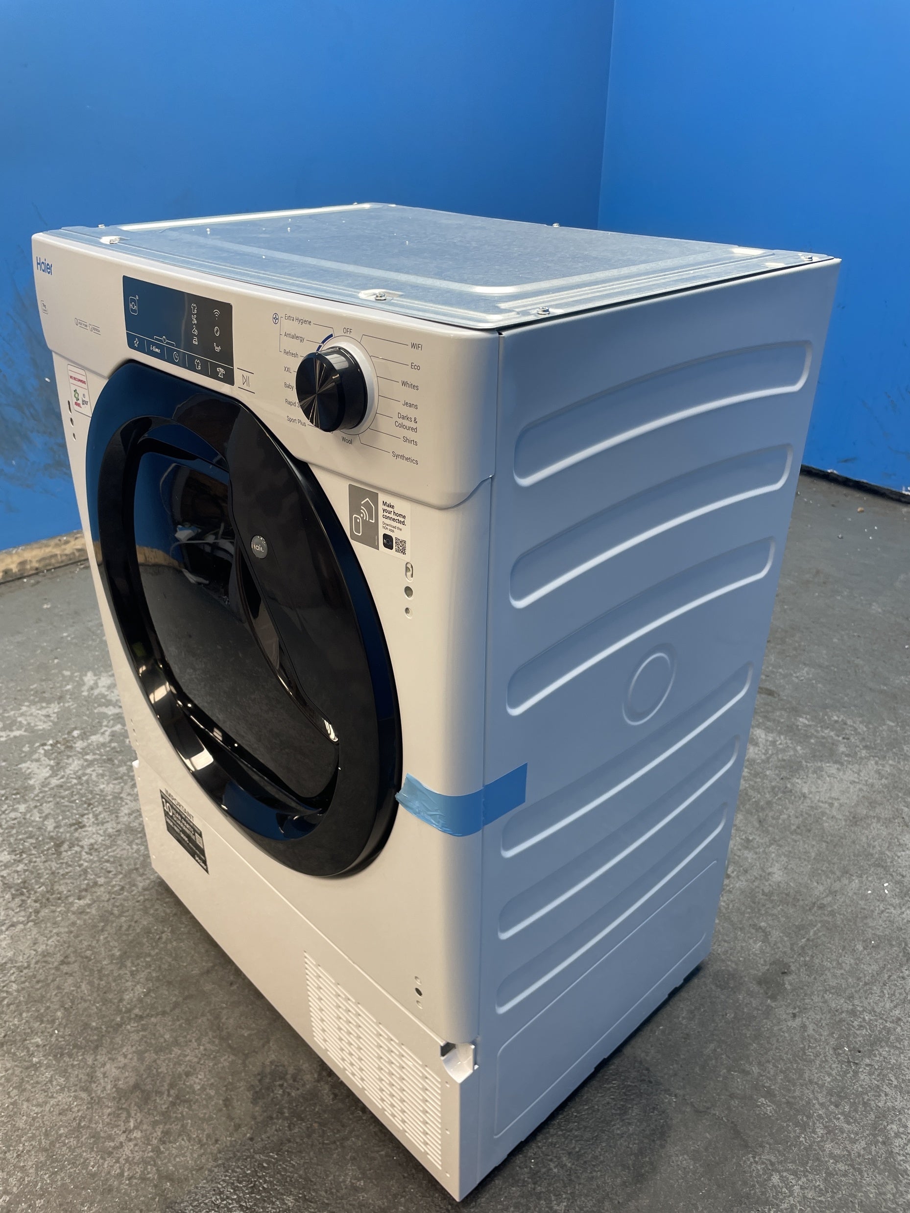 #GRC-160-057 - Haier Series 6 HDBI H7A2TBEX-80 Integrated 7kg Heat Pump Tumble Dryer