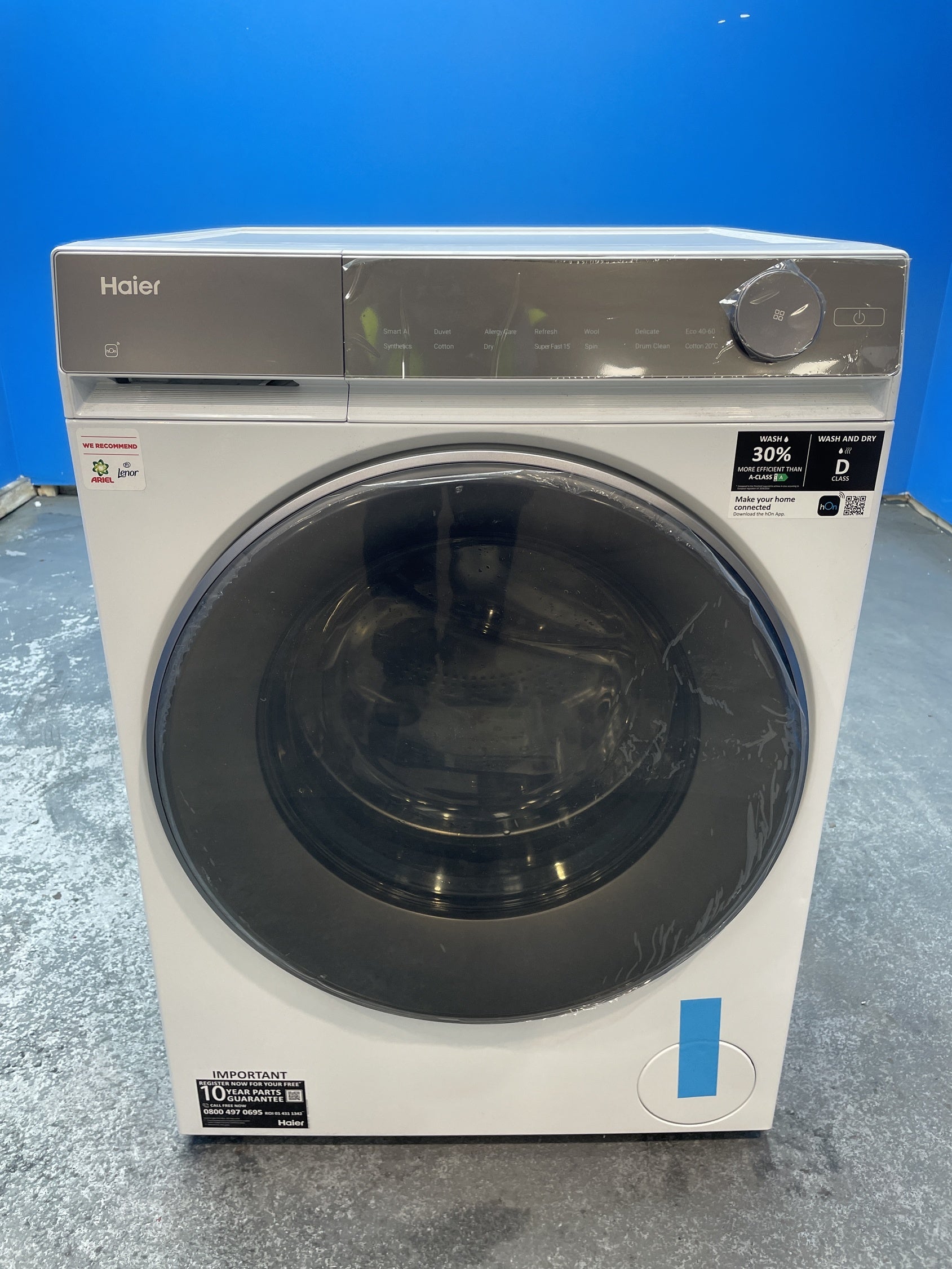 #GRC-156-270 - Haier X Series 7 HWD100-B14367U1 10/6kg 1400rpm Washer Dryer