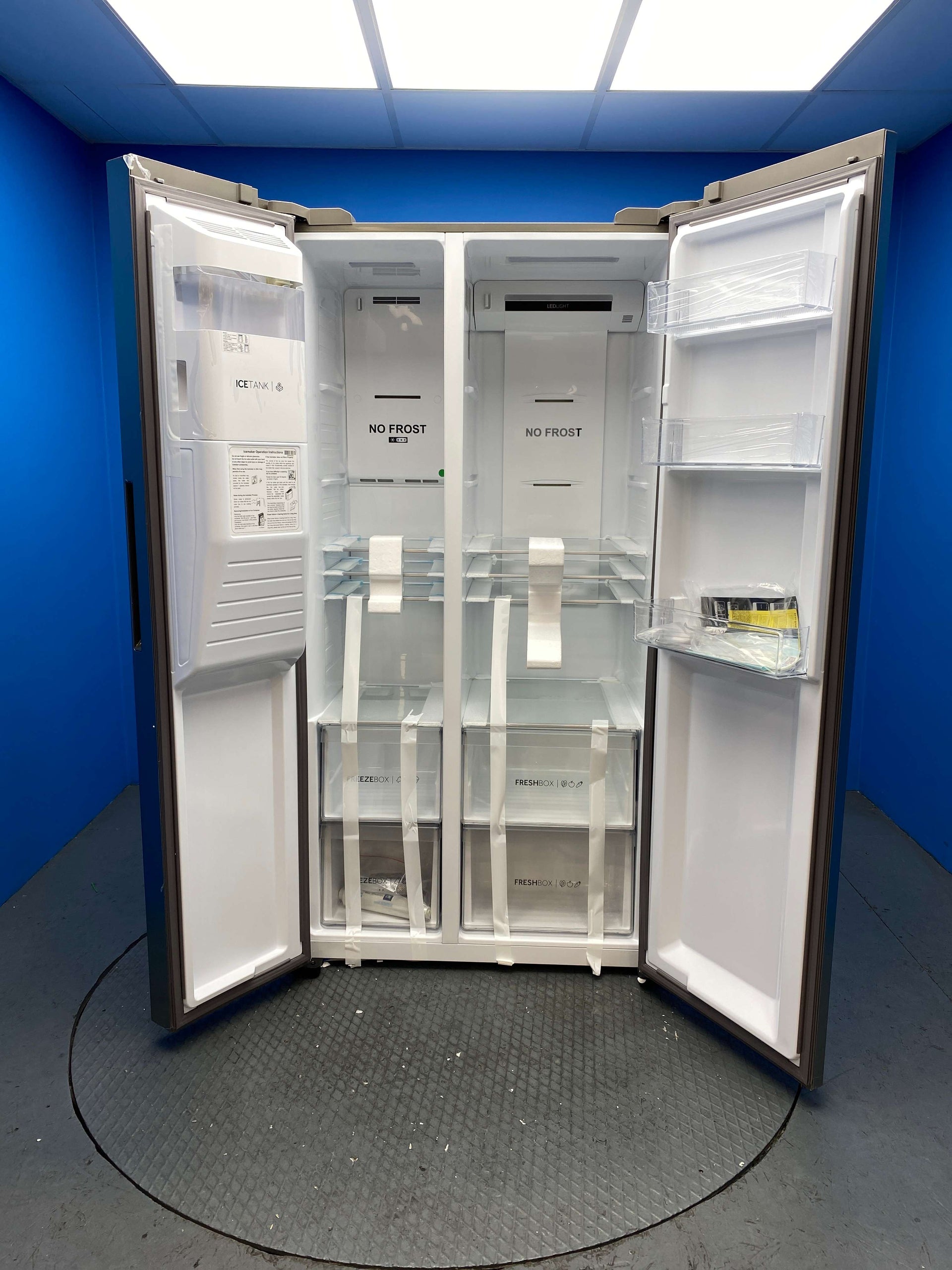 Haier HSR5918DIMP American Style Series 5 511 Litre Fridge Freezer