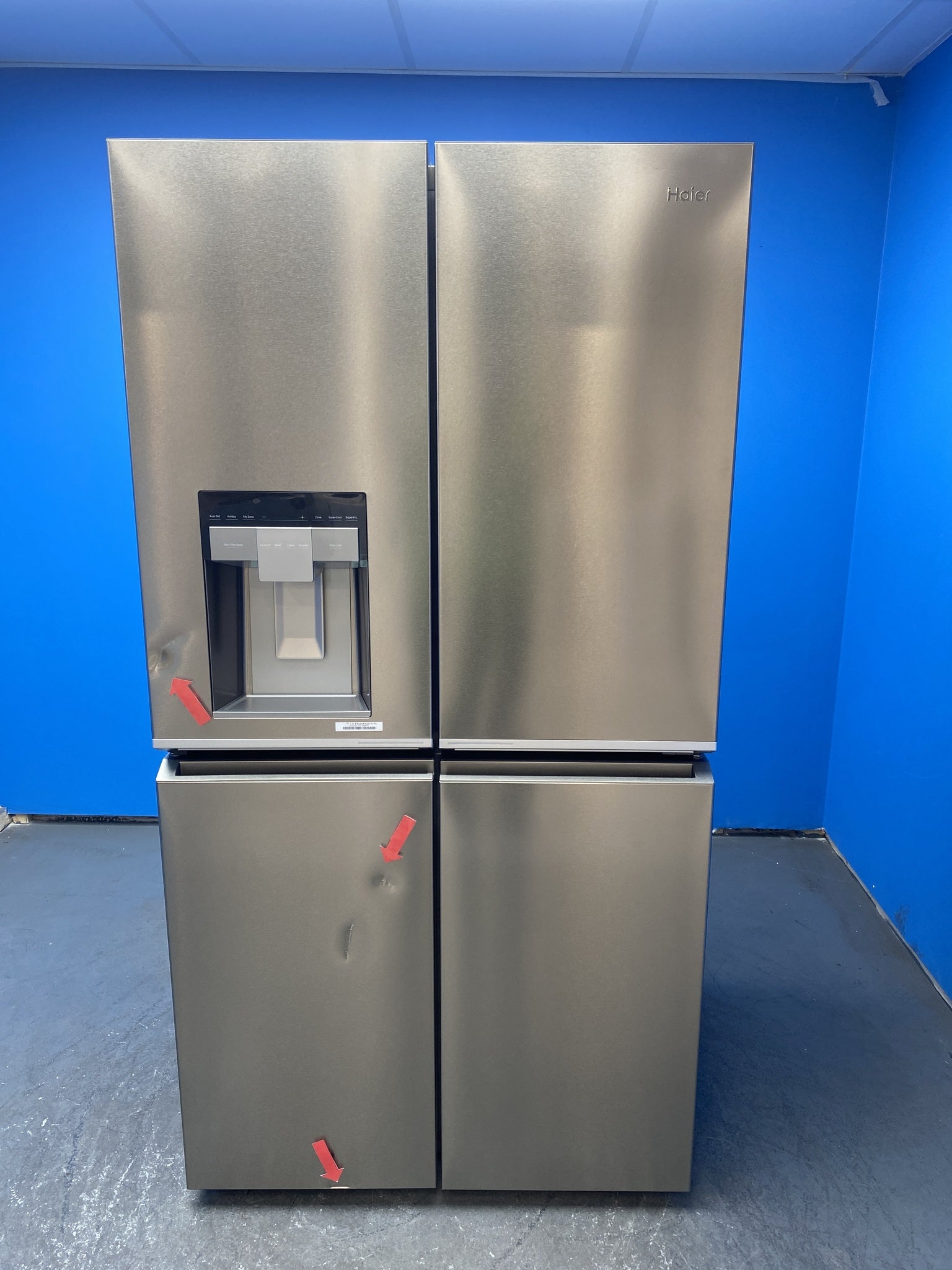 Haier HCR7918EIMP American Style Series 7 601 Litre Fridge Freezer