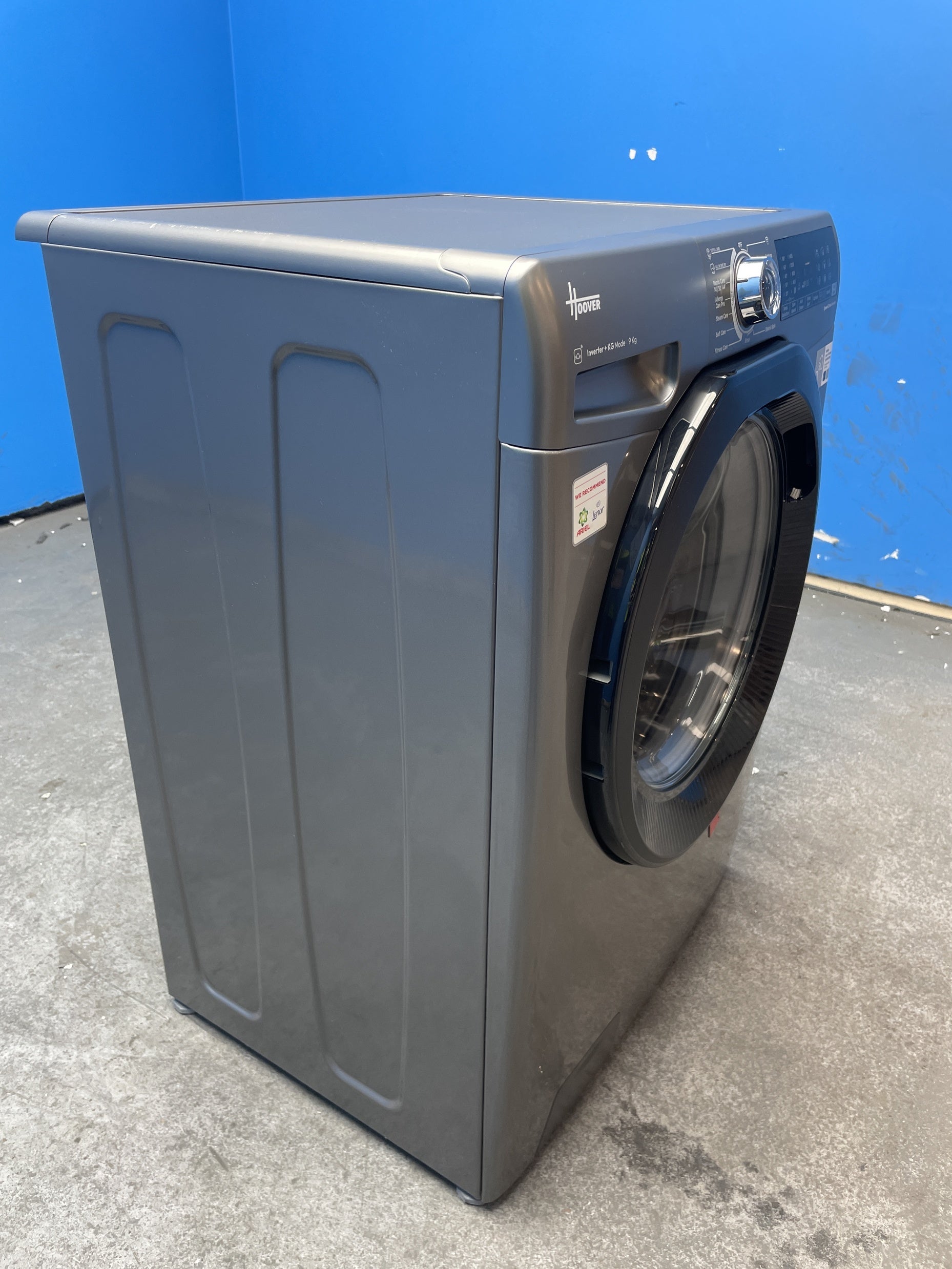 #GRC-158-378 - Hoover H3WPS496TAMBR680 9kg 1400 Spin Washing Machine
