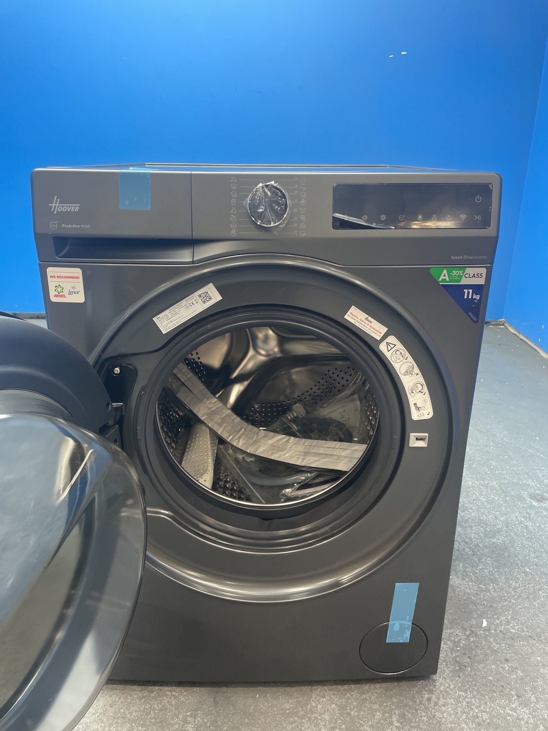 #GRC-160-142 - Hoover Pro Wash Series 5 HBP 411BL9G-80 11kg 1400rpm Washing Machine