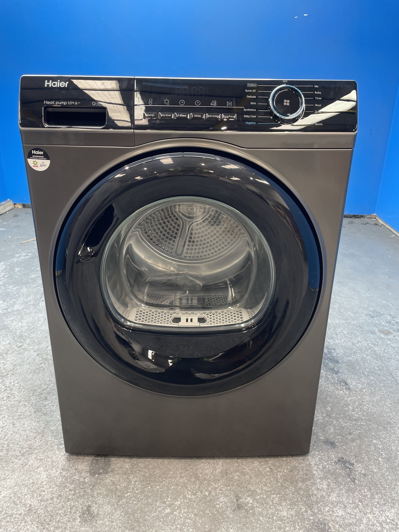 #GRC-158-712 - Haier HD100-A2939S I-Pro Series 3 10kg Heat Pump Tumble Dryer