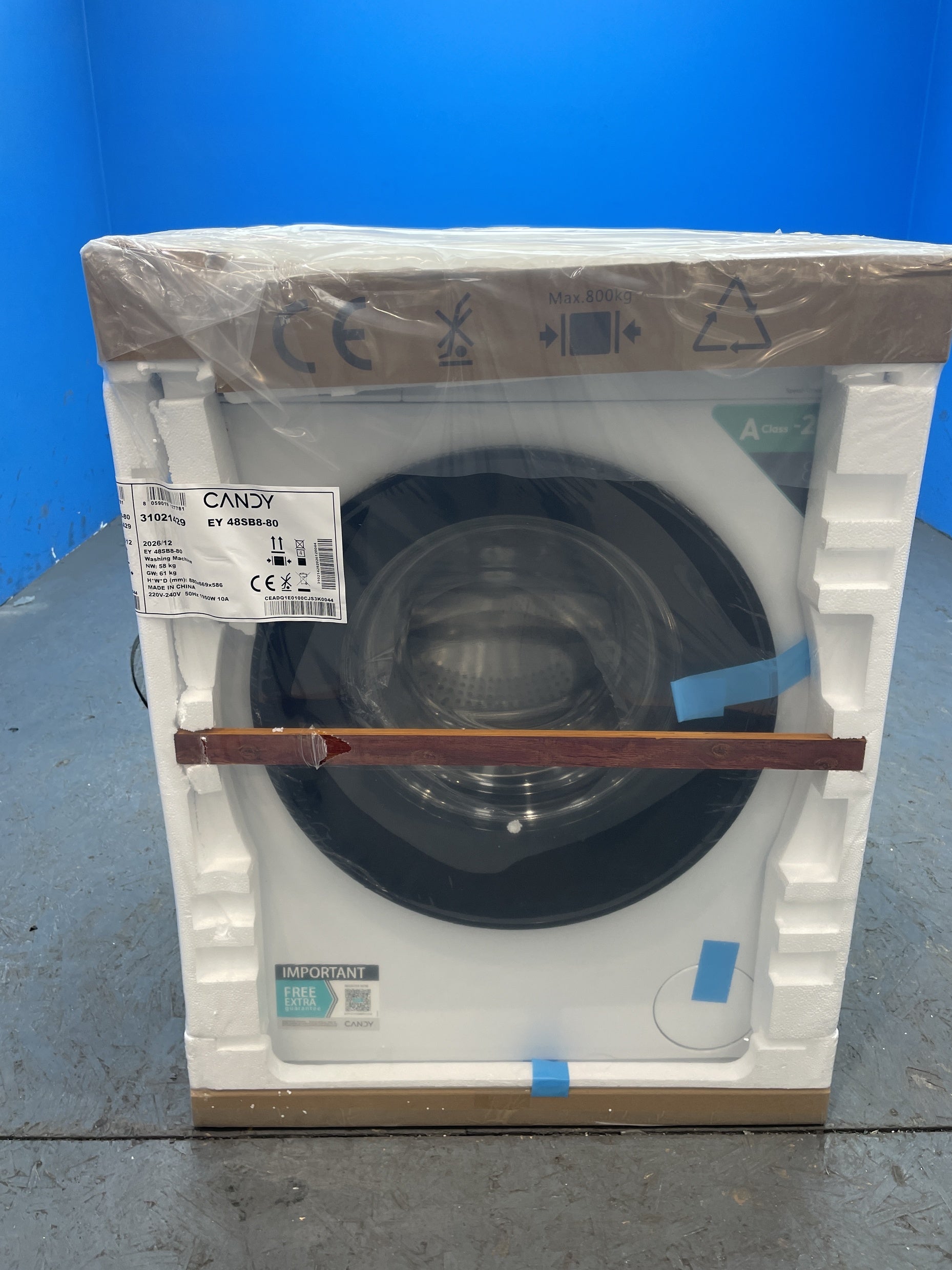 #GRC-157-001 - Candy EY 48SB8-80 8kg 1400 rpm Washing Machine