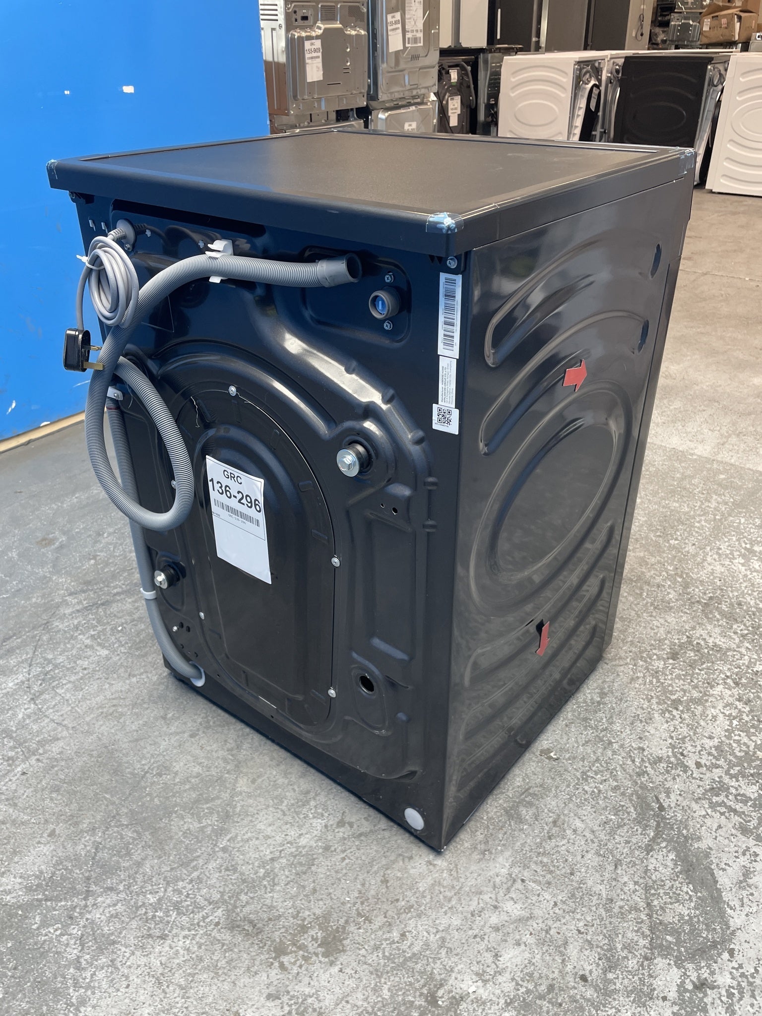 #GRC-136-296 - Hisense WD5S1045BB 10.5/6kg 1400rpm Auto Dosing Washer Dryer