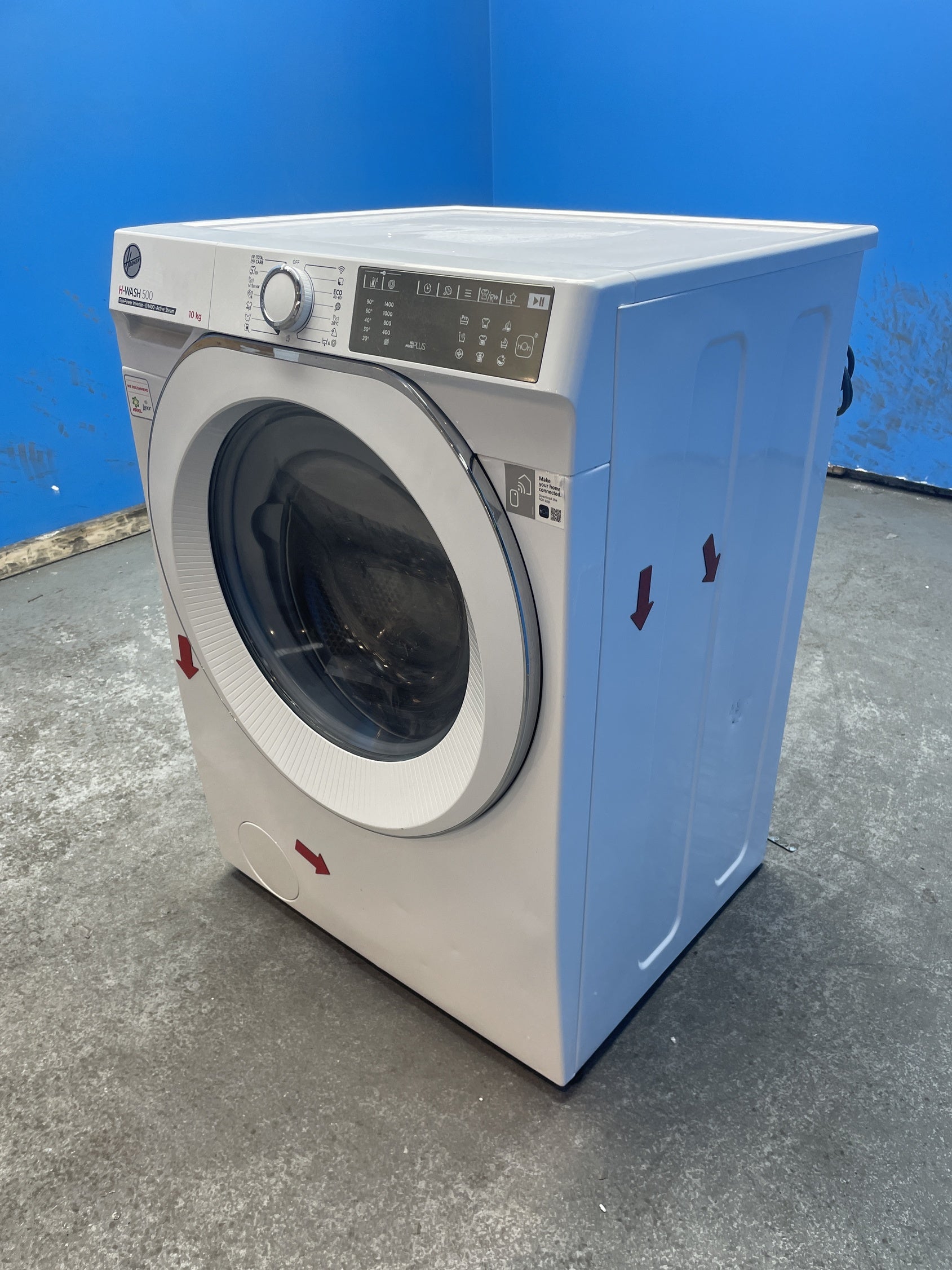 #GRC-153-540 - Hoover HWB 410AMC/1-80 10kg 1400 Spin Washing Machine