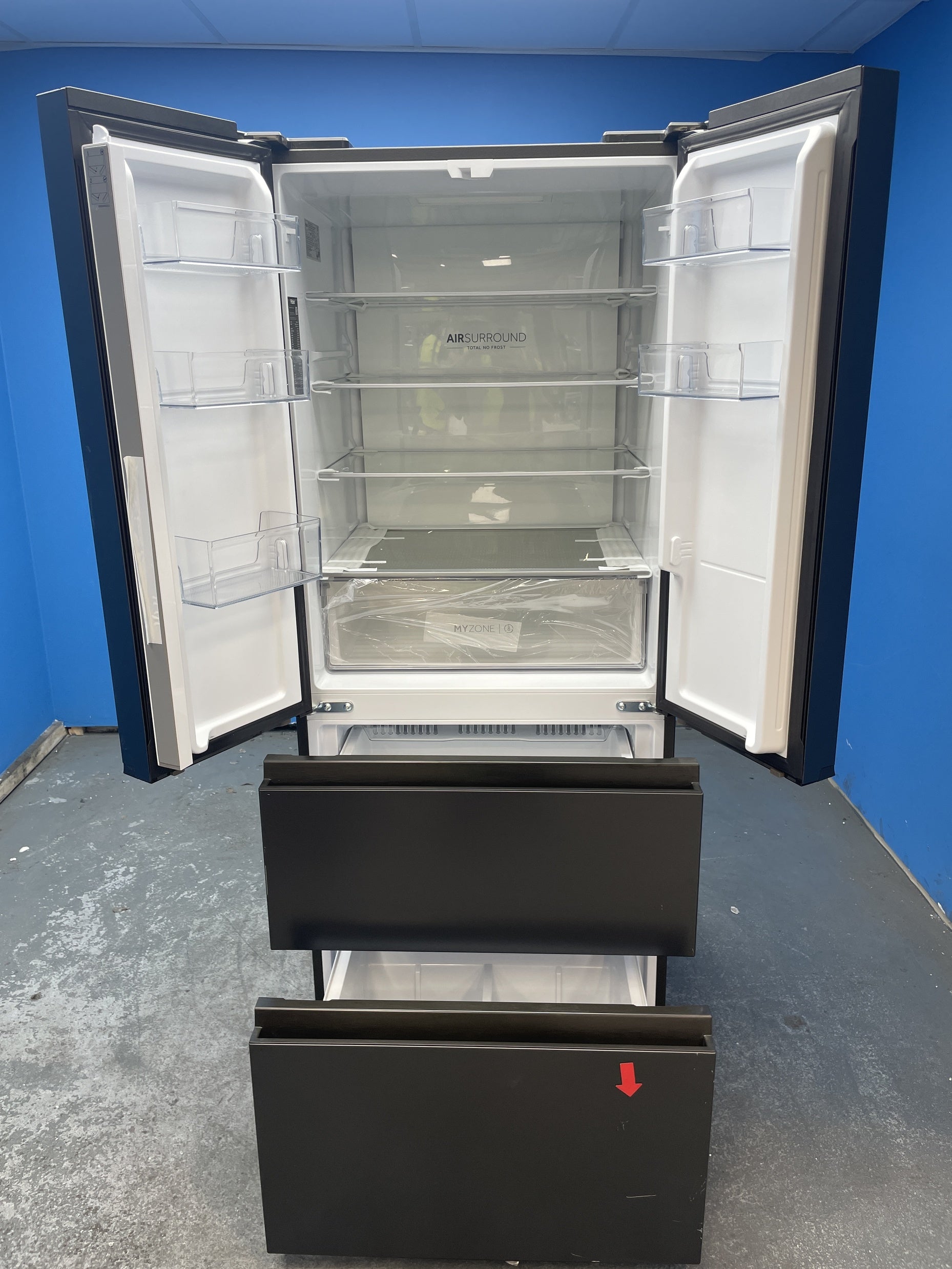 #GRC-160-117 - Haier FD 70 Series 3 HFR3718ENPT No Frost Fridge Freezer
