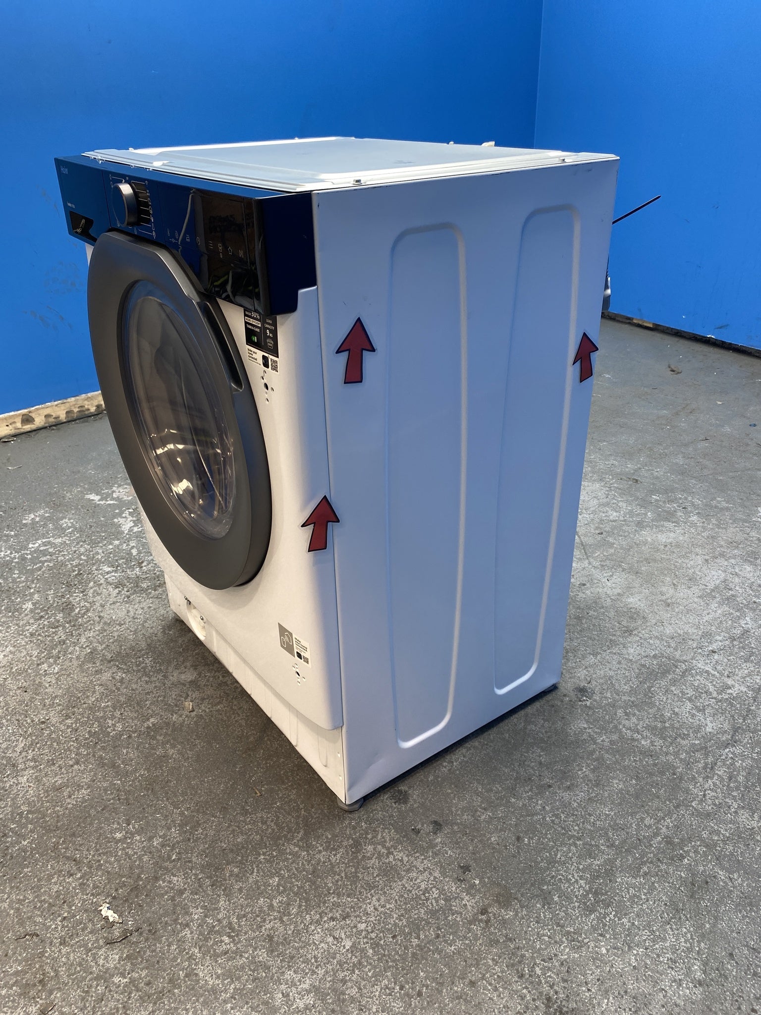 #GRC-157-049 - Hoover BHA6S69M6D9J-80 Integrated 9kg 1600rpm Washing Machine
