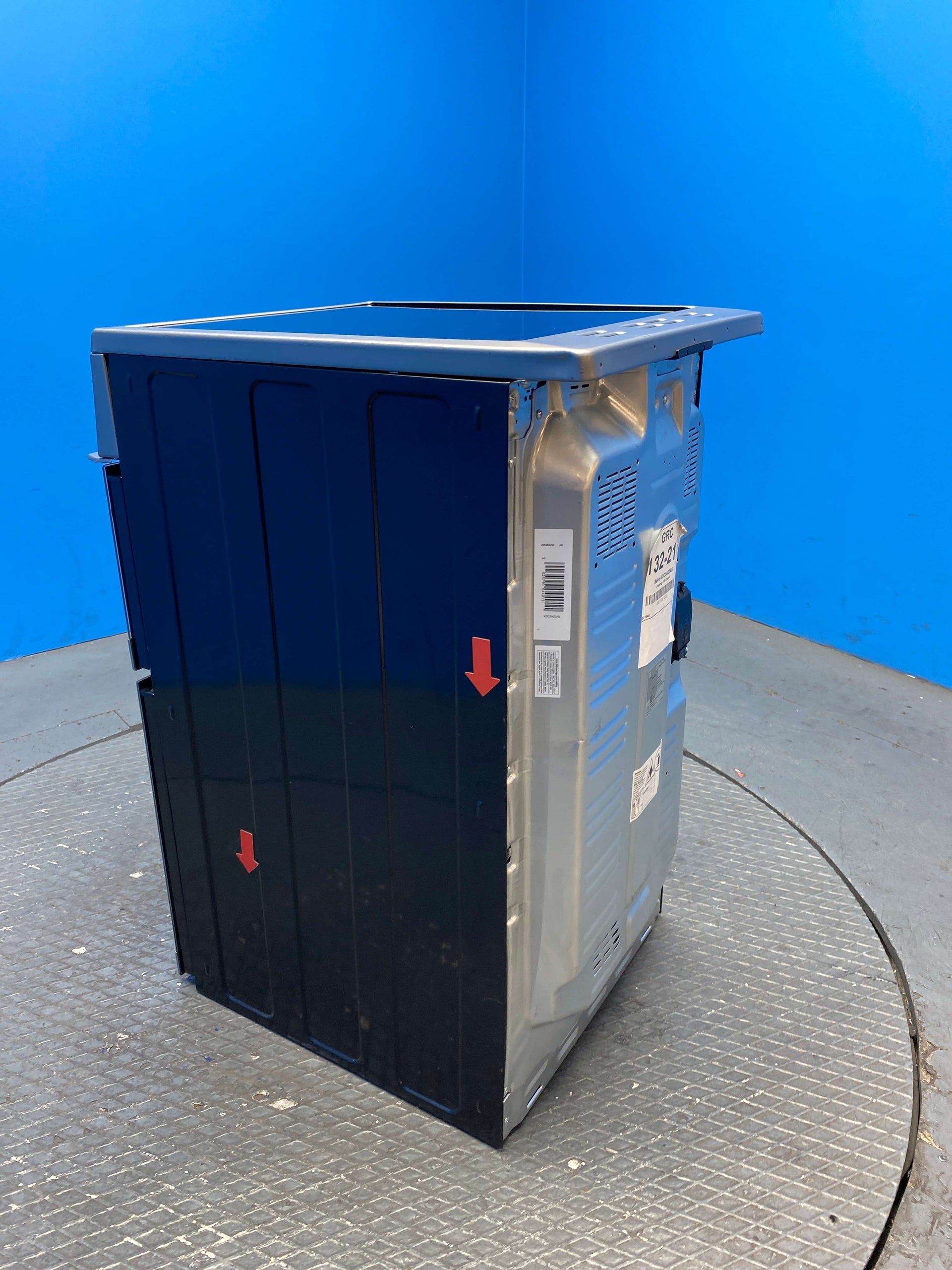 Beko KDC5422AS 50cm Twin Cavity Electric Cooker
