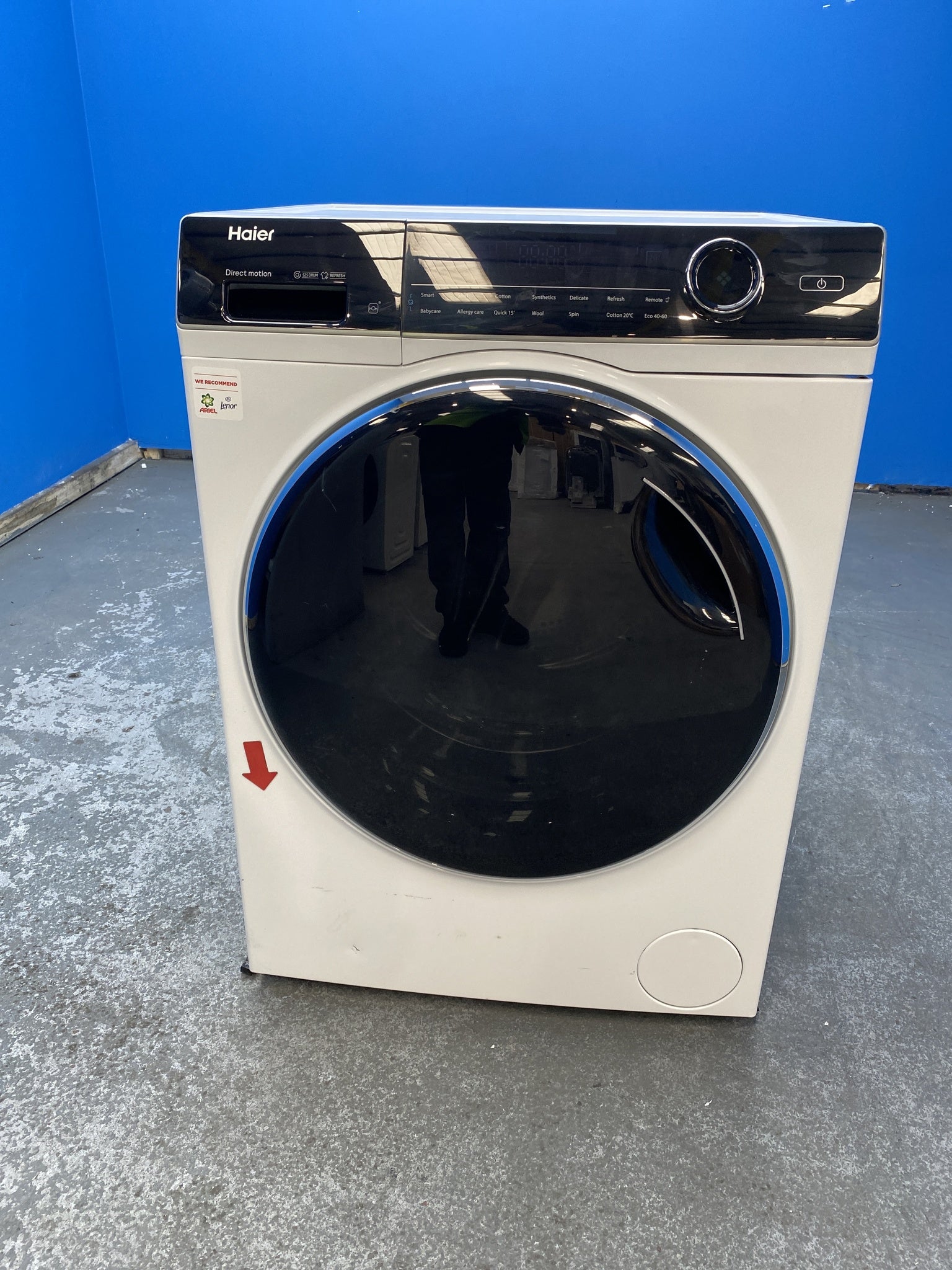 #GRC-156-682 - Haier HW100-BD14979U1 Series 7 Plus 10kg 1400 Spin Washing Machine