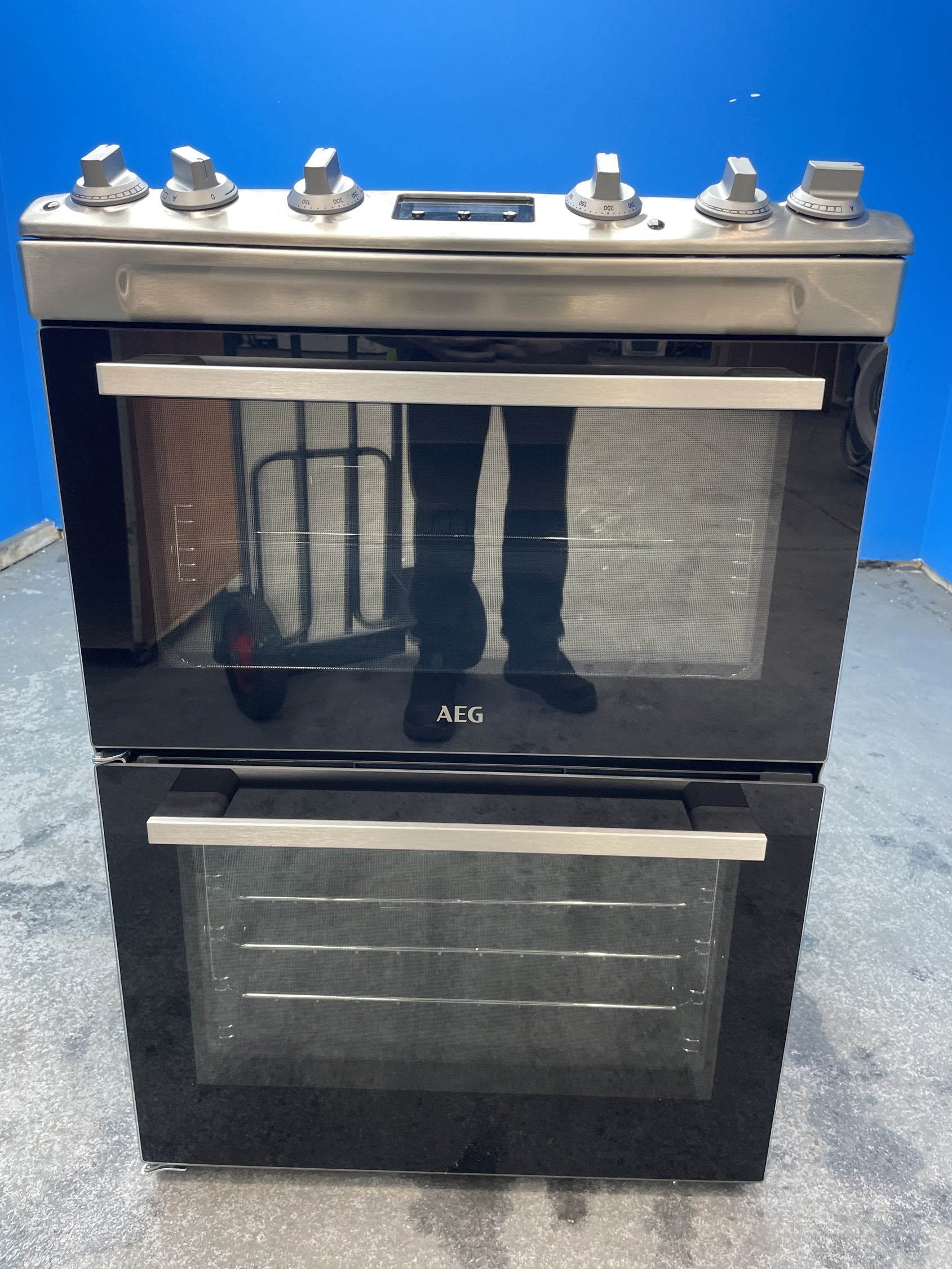 #GRC-158-279 - AEG 5000 SurroundCook CIX6540ACM 60cm Double Oven Induction Cooker