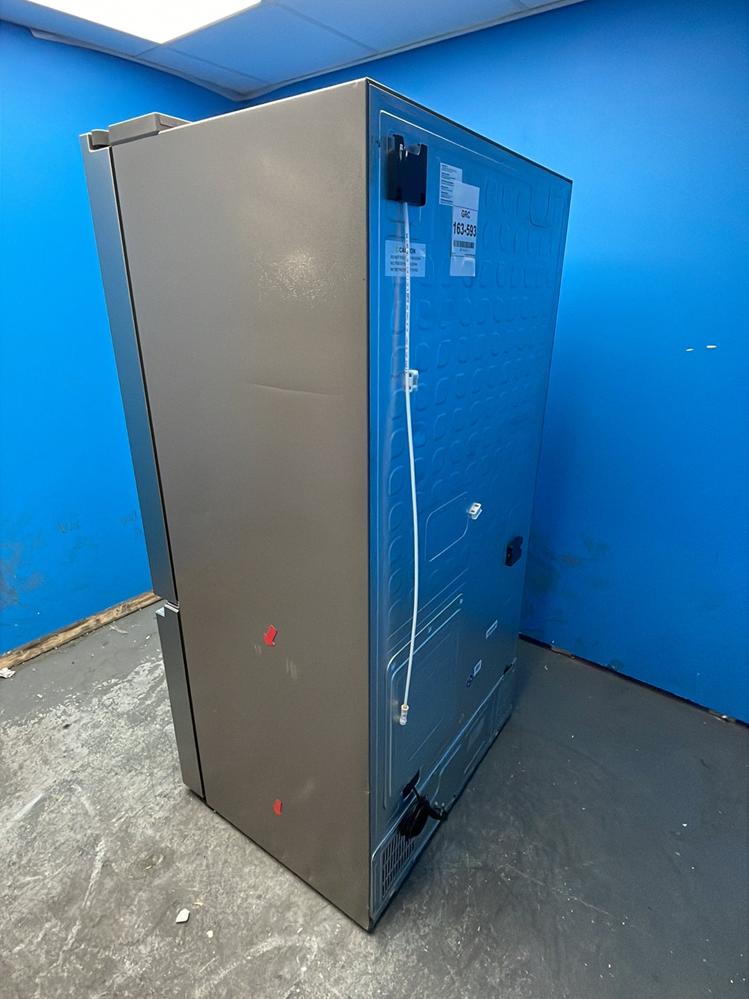 #GRC-163-593 - Hisense 91.4cm French Door Fridge Freezer – 634L, Stainless Steel