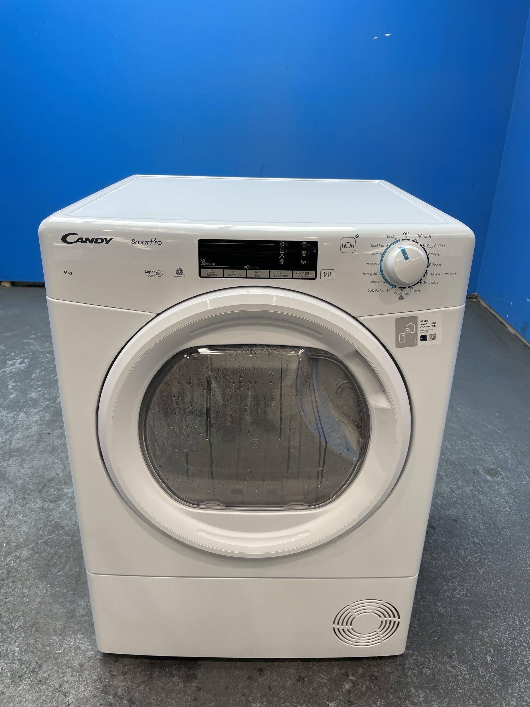 #GRC-160-676 - Candy CROE C9TE-80 Smart Pro 9kg Condenser Tumble Dryer