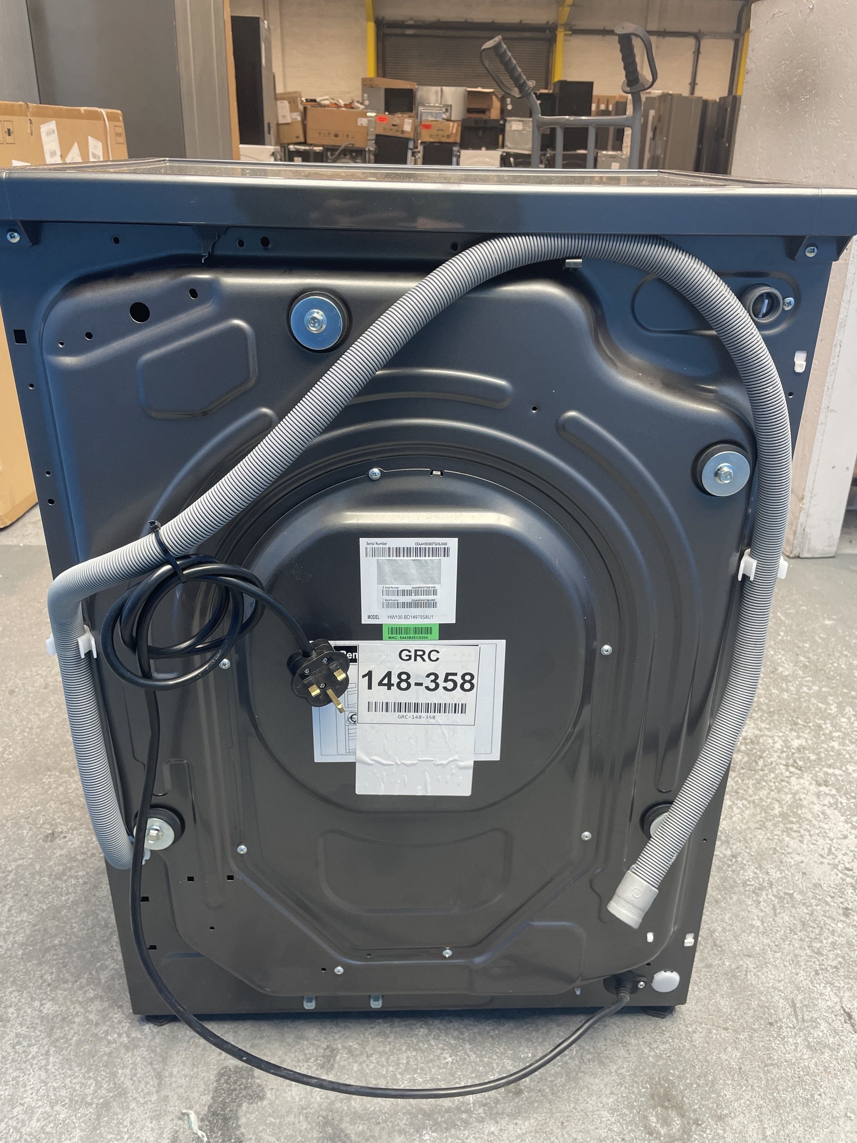 #GRC-148-358 - Haier HW100-BD14979S8U1 10kg 1400rpm Washing Machine