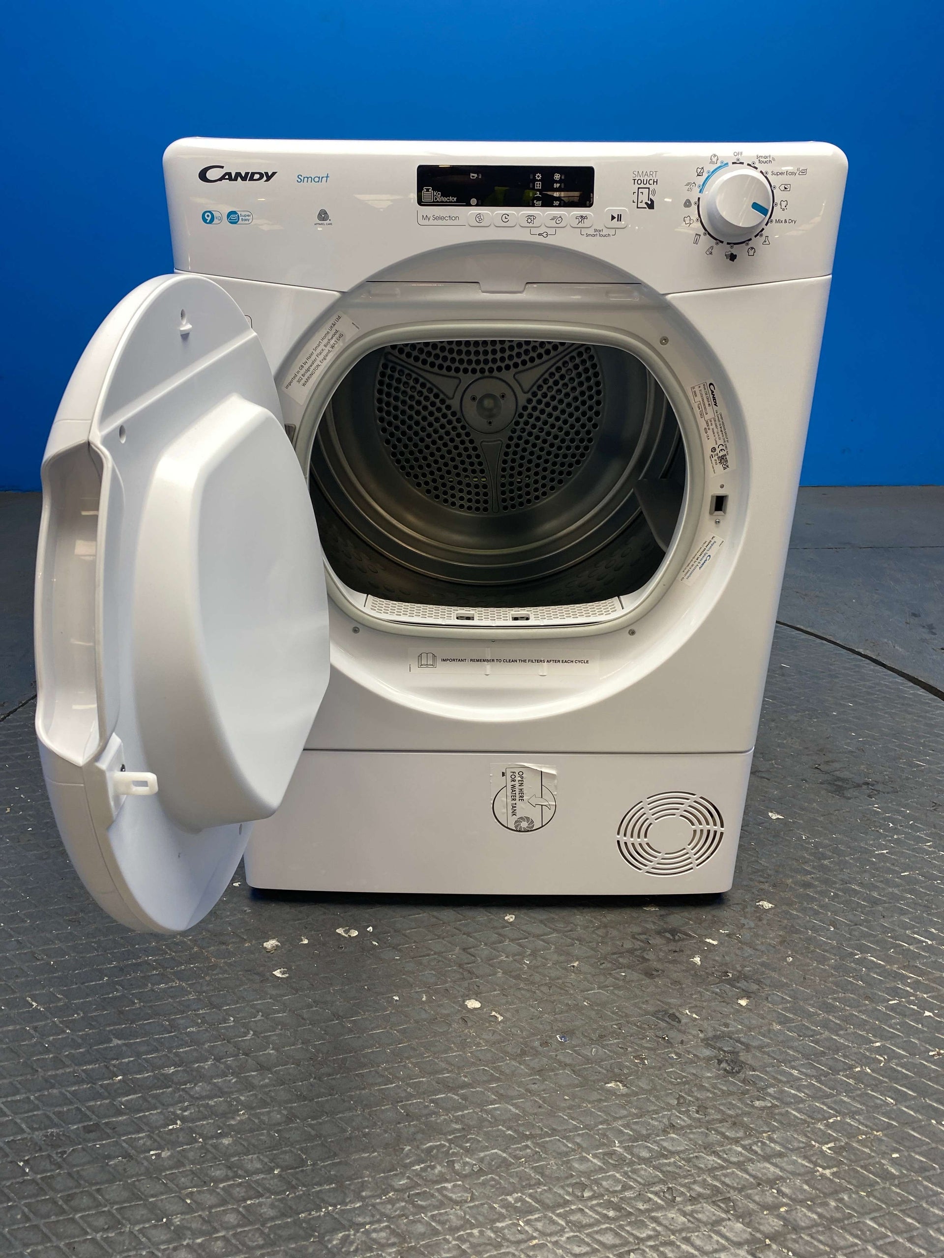 Candy CSEV9DF 9kg Vented Smart Tumble Dryer