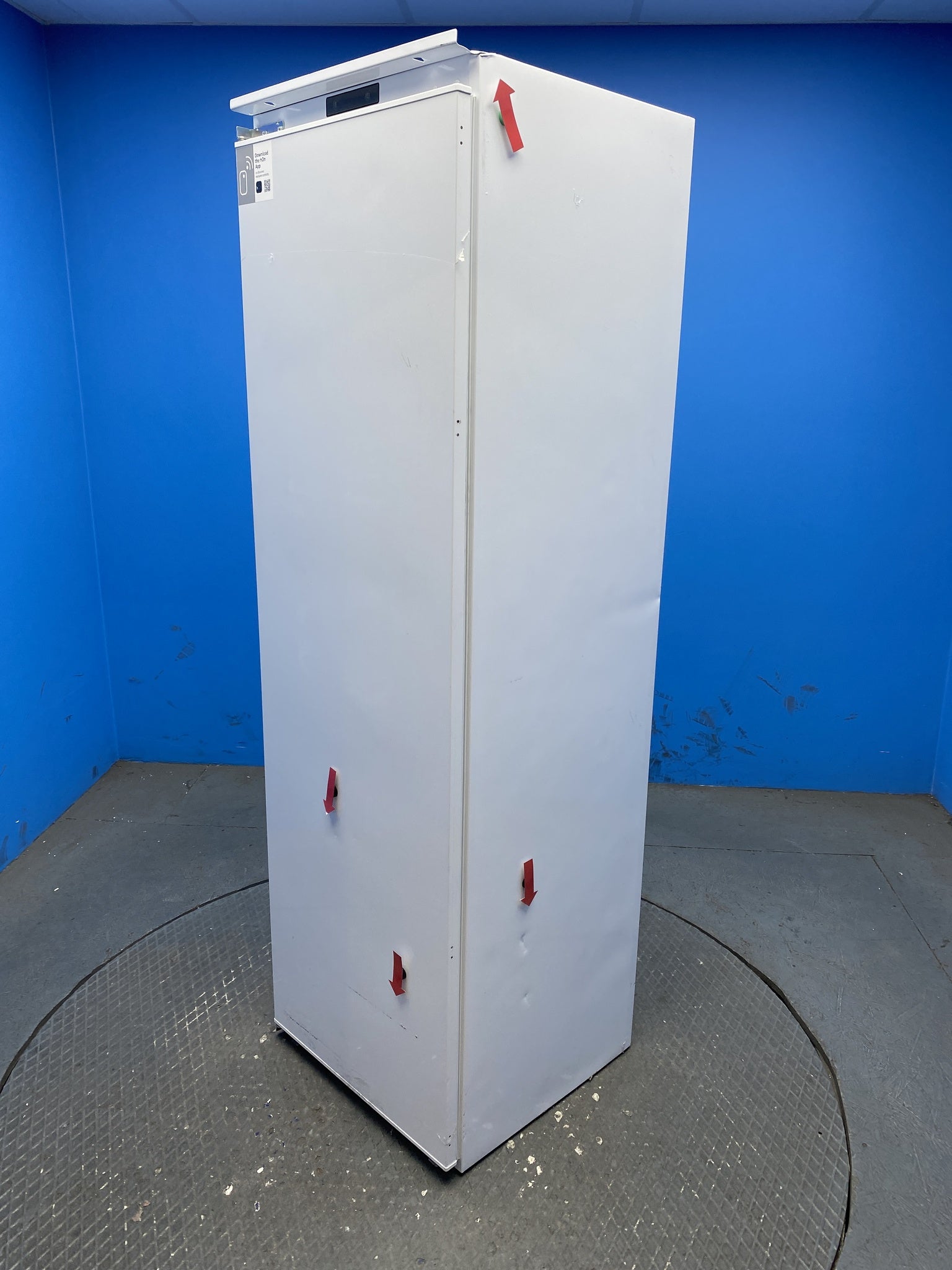 Hoover HOUS518EWK 177cm Integrated Upright Freezer