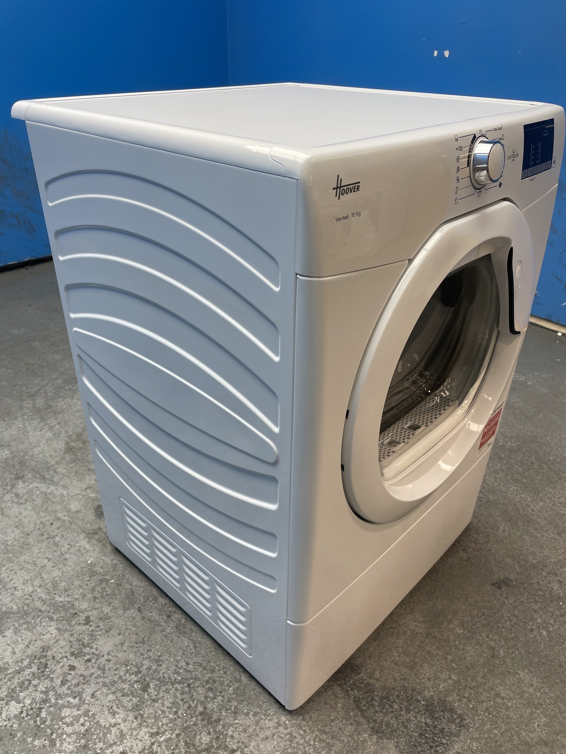#GRC-158-368 - Hoover HLE V10DG-80 10kg Vented Tumble Dryer