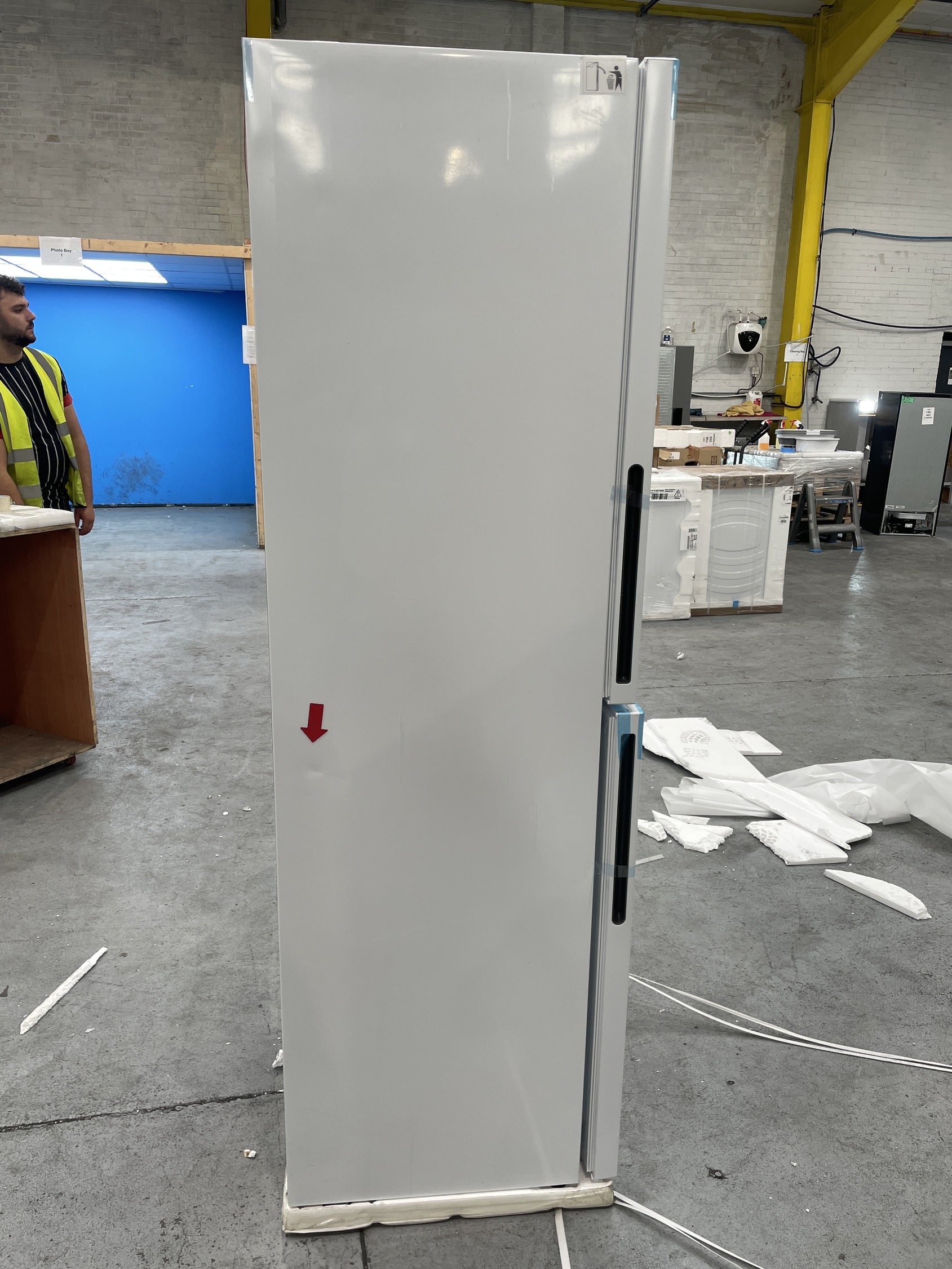 #GRC-157-911 - Hoover HOCT3L517EWK 252 Litre Combi Fridge Freezer