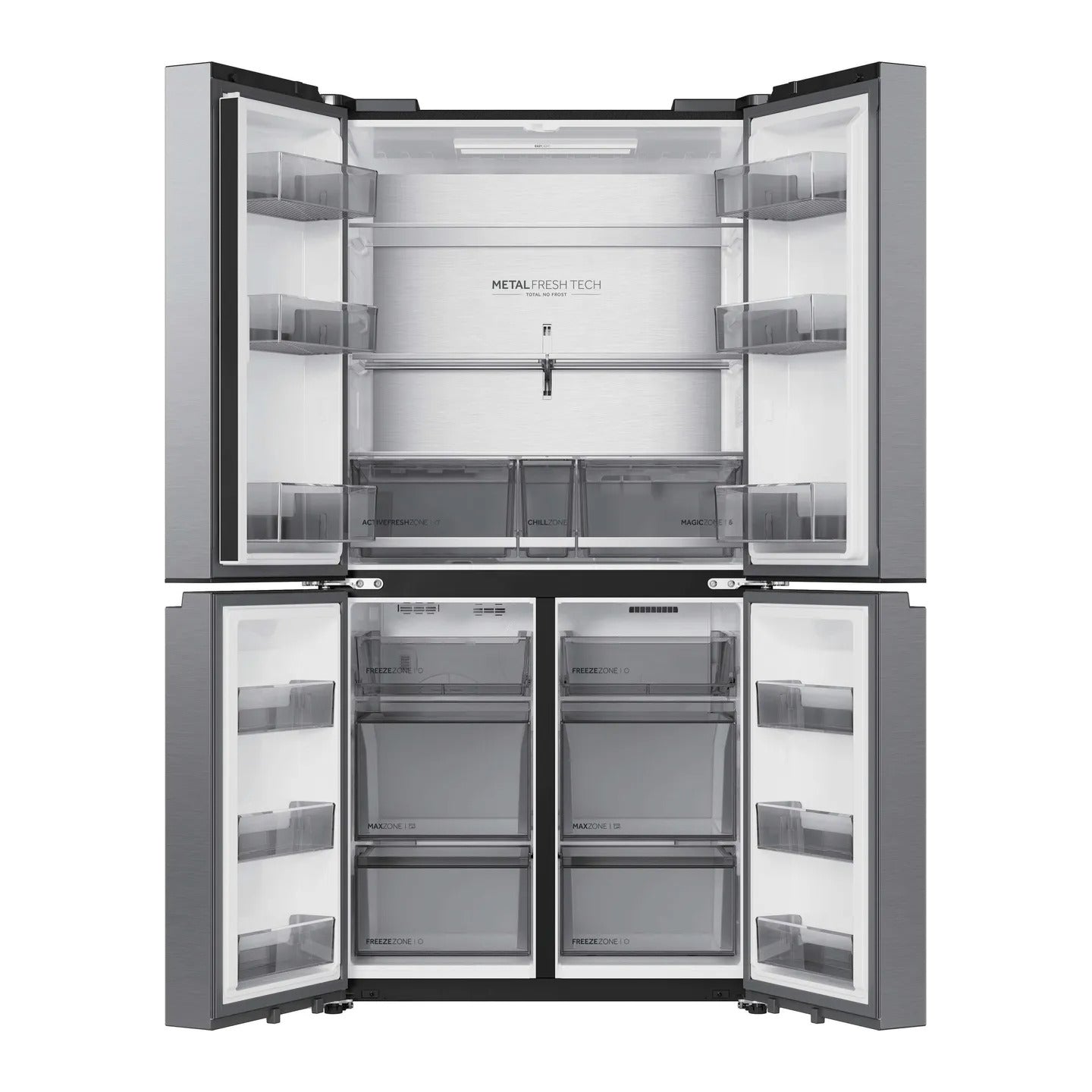 Haier Horizon Cube HCR59F18DNMM American Style Fridge Freezer – Renew 2 U