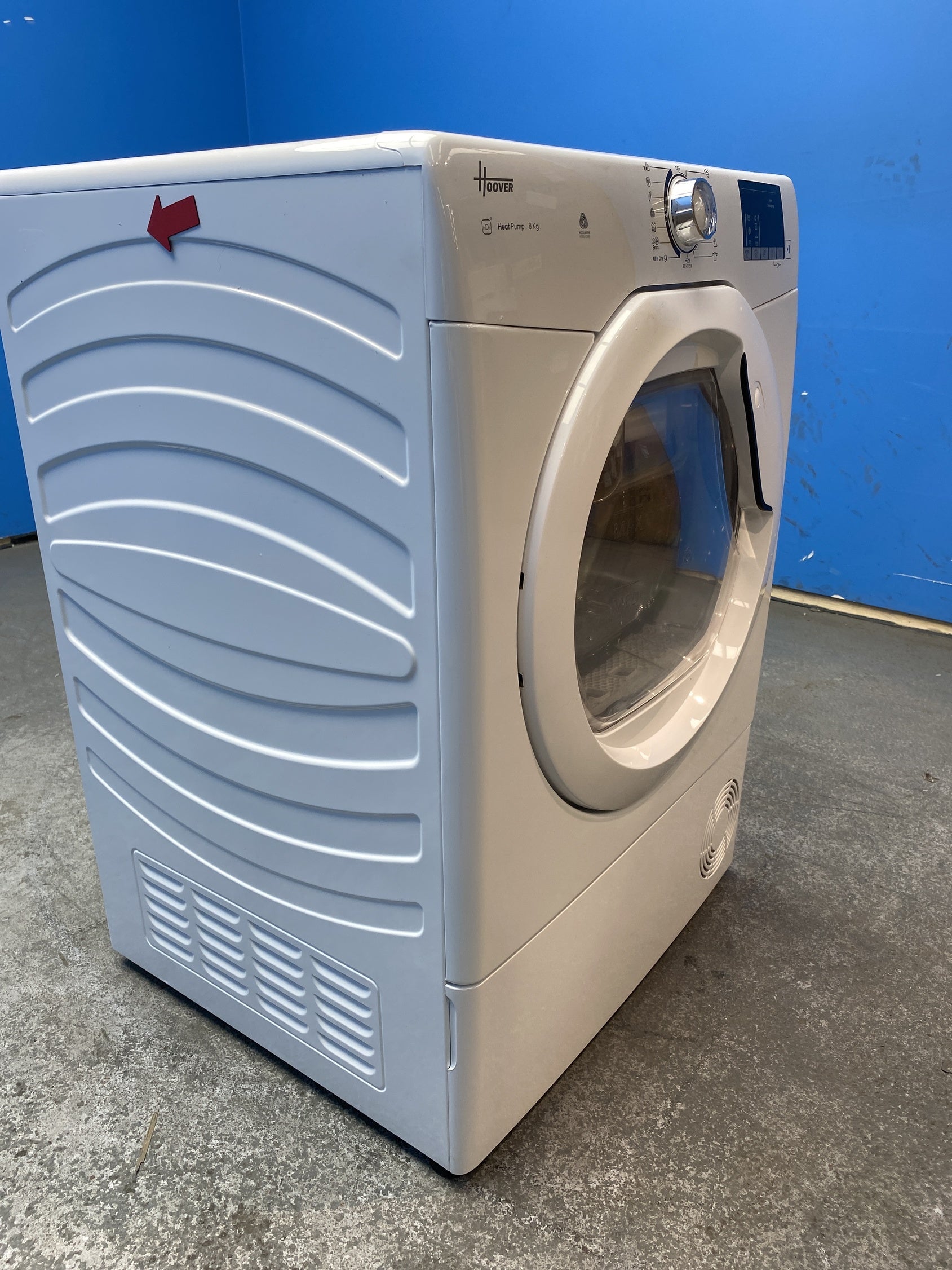 #GRC-157-149 - Hoover HLE H8A2DE-80 H-DRY 300 8kg Heat Pump Tumble Dryer