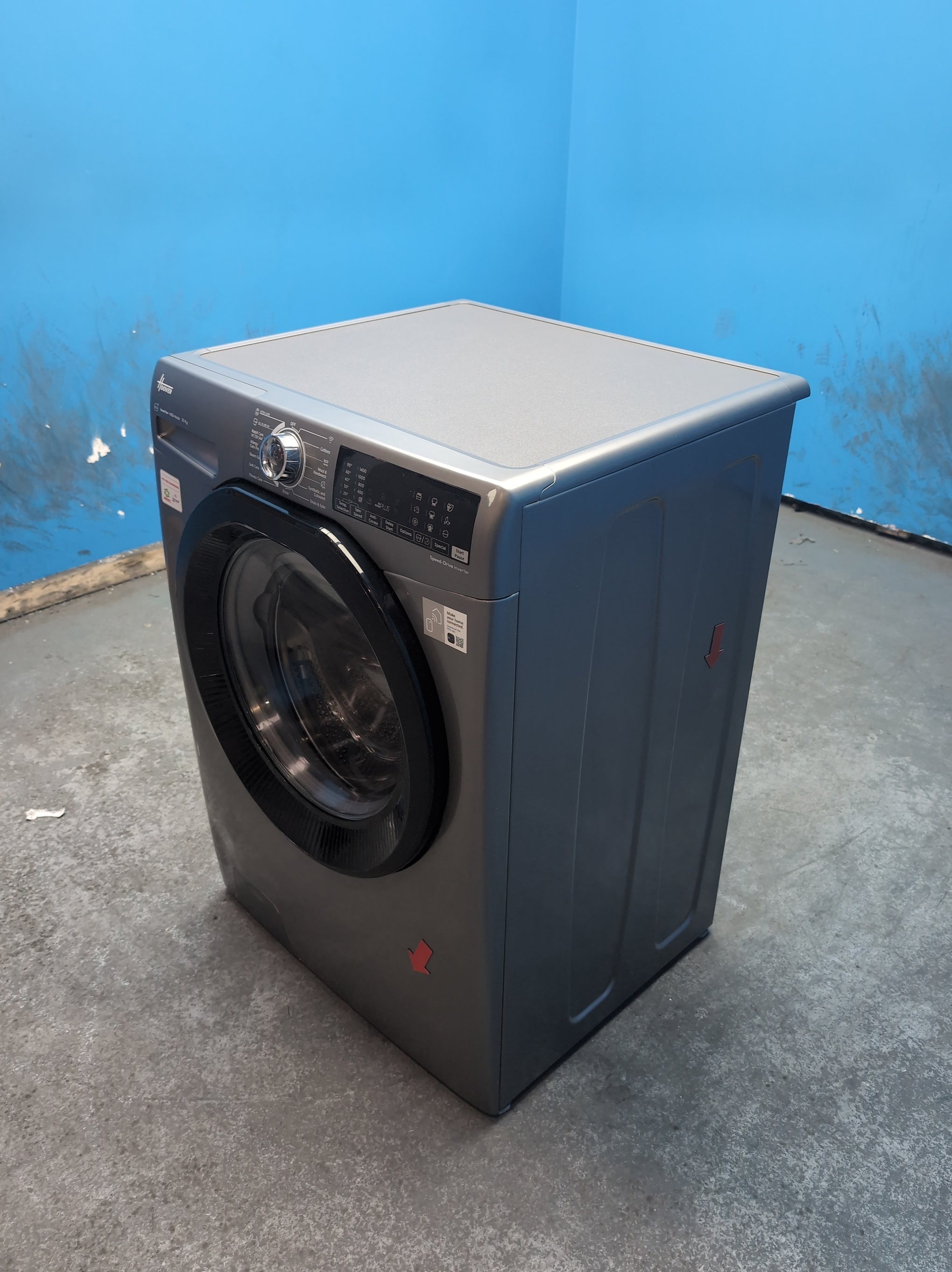 #GRC-163-658 - Hoover H-WASH 350 10kg 1400rpm Washing Machine – Eco-Power Inverter Motor
