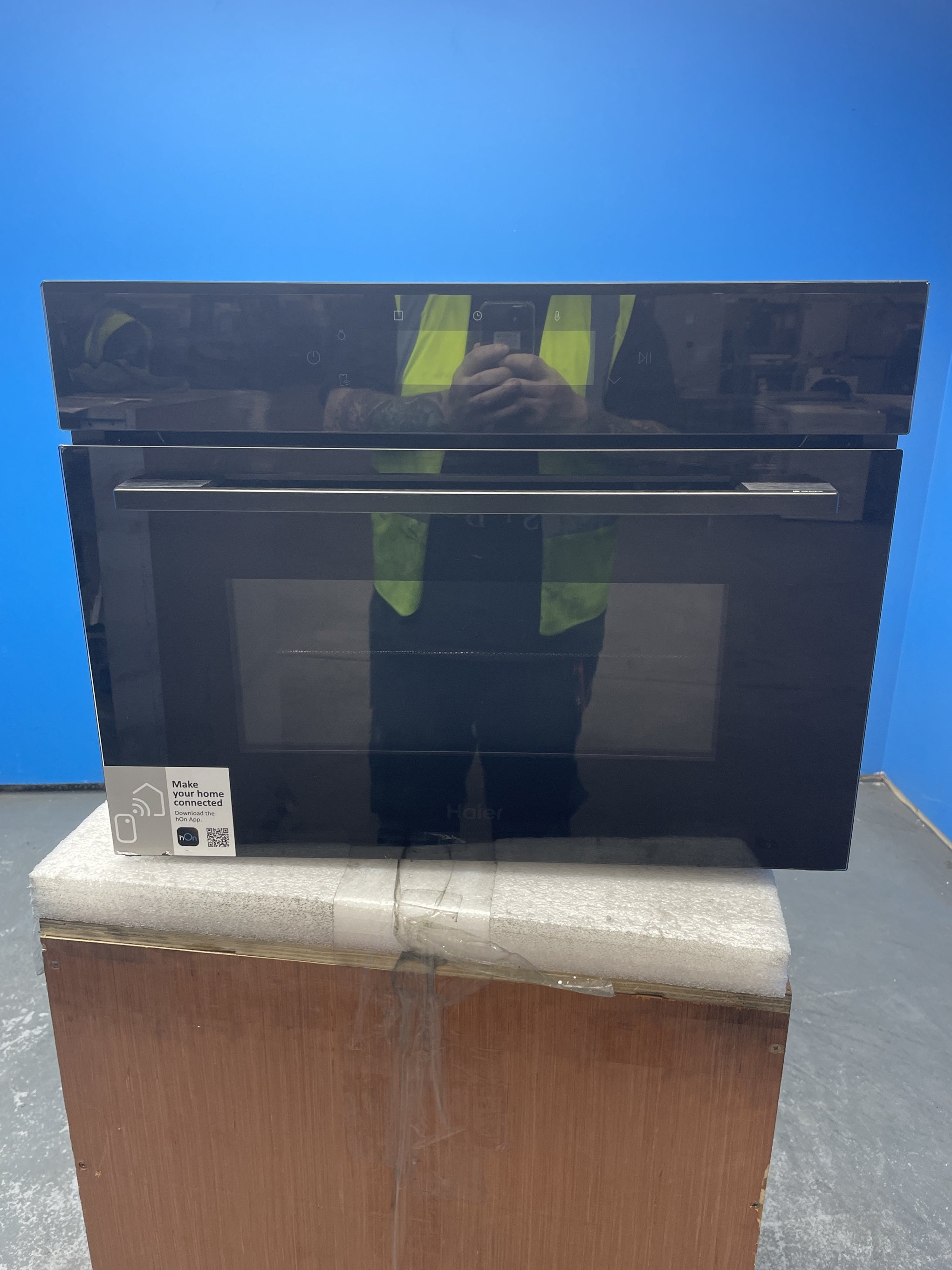 #GRC-155-614 - Haier H4MWID29G6NQB 44L Built‑In Combo Microwave