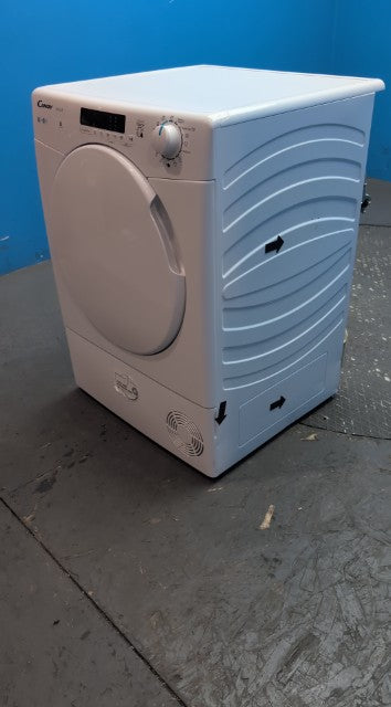 #GRC-163-011 - Candy Smart 9kg Condenser Tumble Dryer – WiFi Connected, White, G Energy Rating