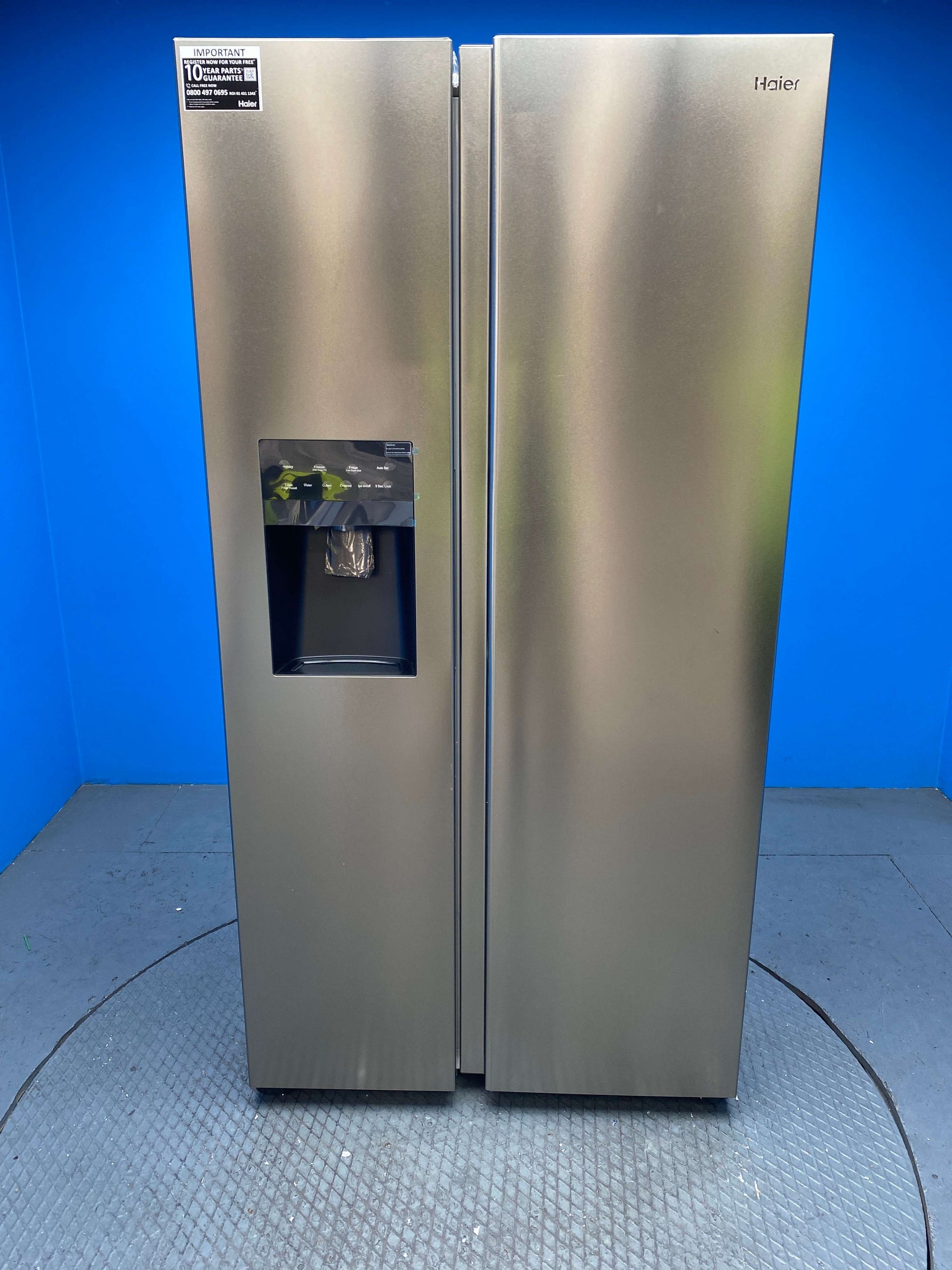 Haier HSR5918DIMP American Style Series 5 511 Litre Fridge Freezer