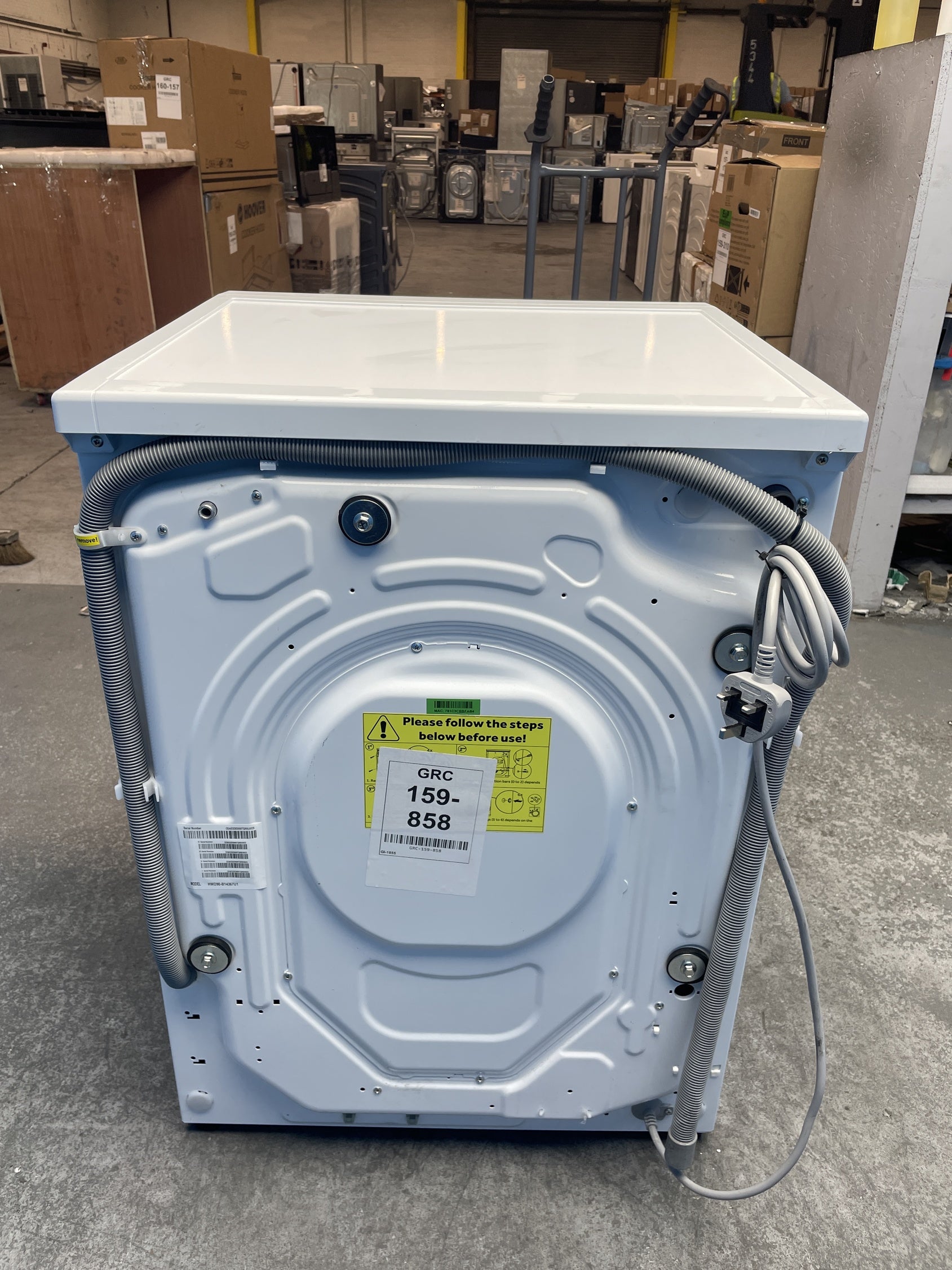 #GRC-159-858 - Haier X Series 7 HWD90-B14367U1 9kg/6kg 1400rpm Washer Dryer
