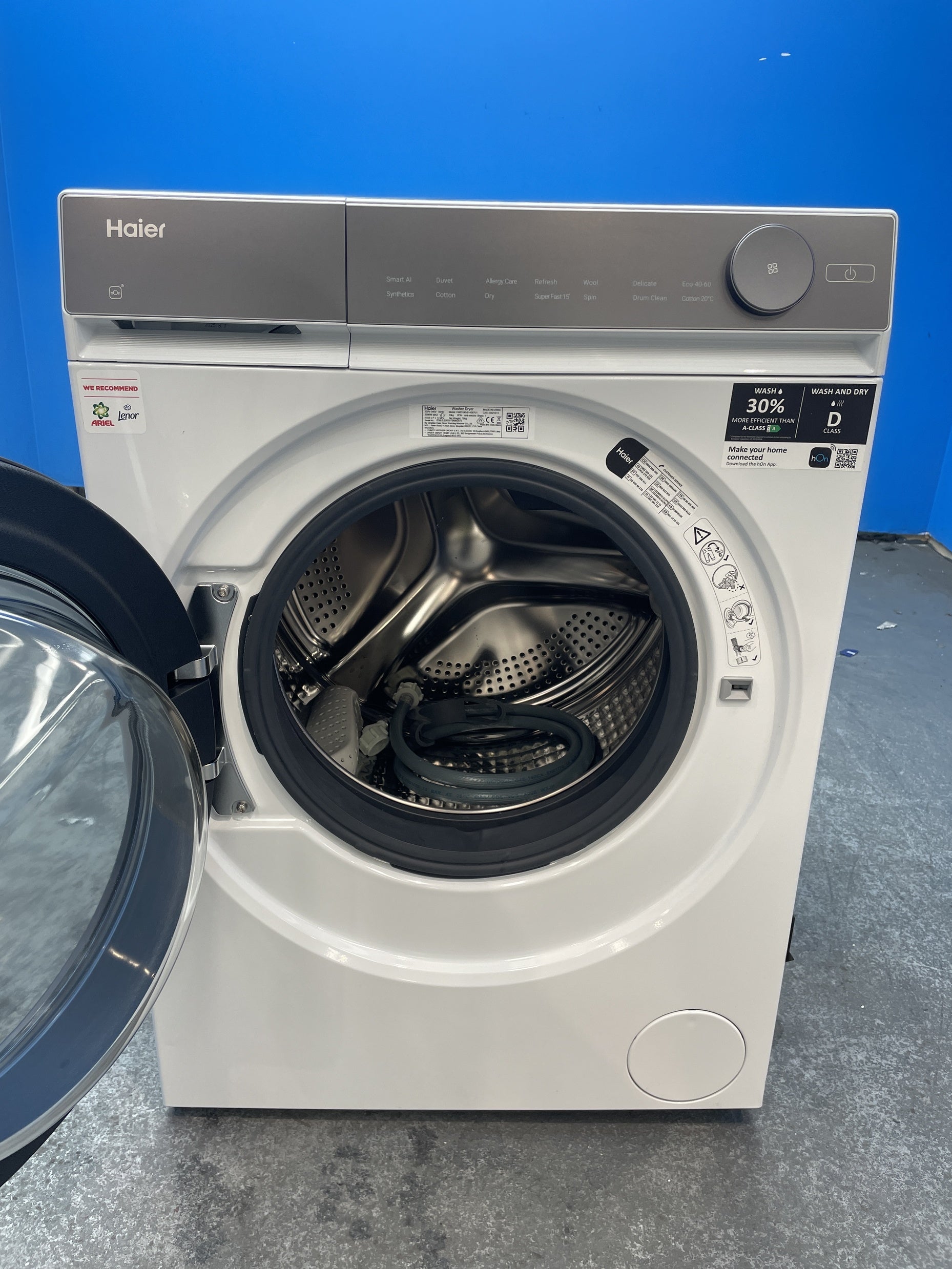 #GRC-159-005 - Haier X Series 7 HWD100-B14367U1 10/6kg 1400rpm Washer Dryer