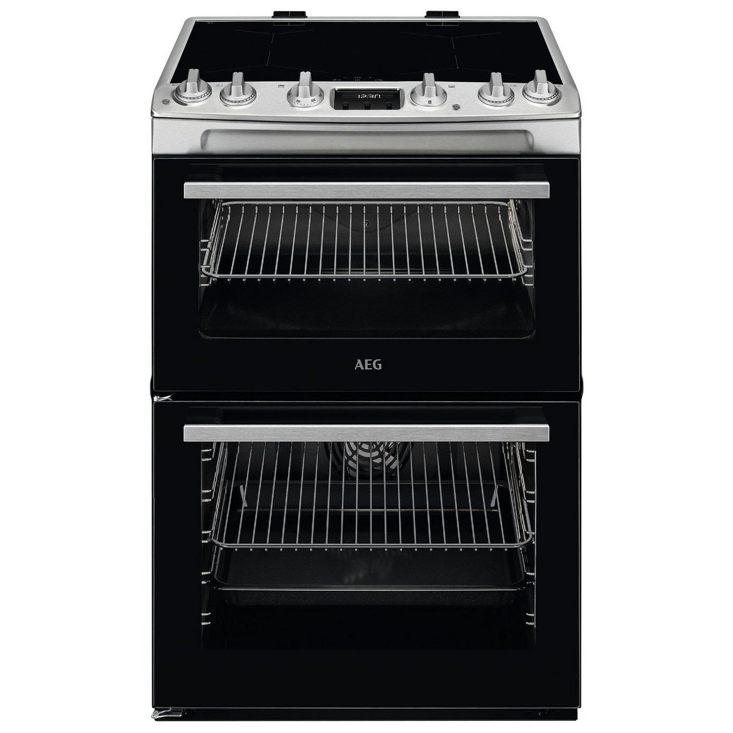 AEG 5000 SurroundCook CIX6540ACM 60cm Double Oven Induction Cooker – Renew 2 U