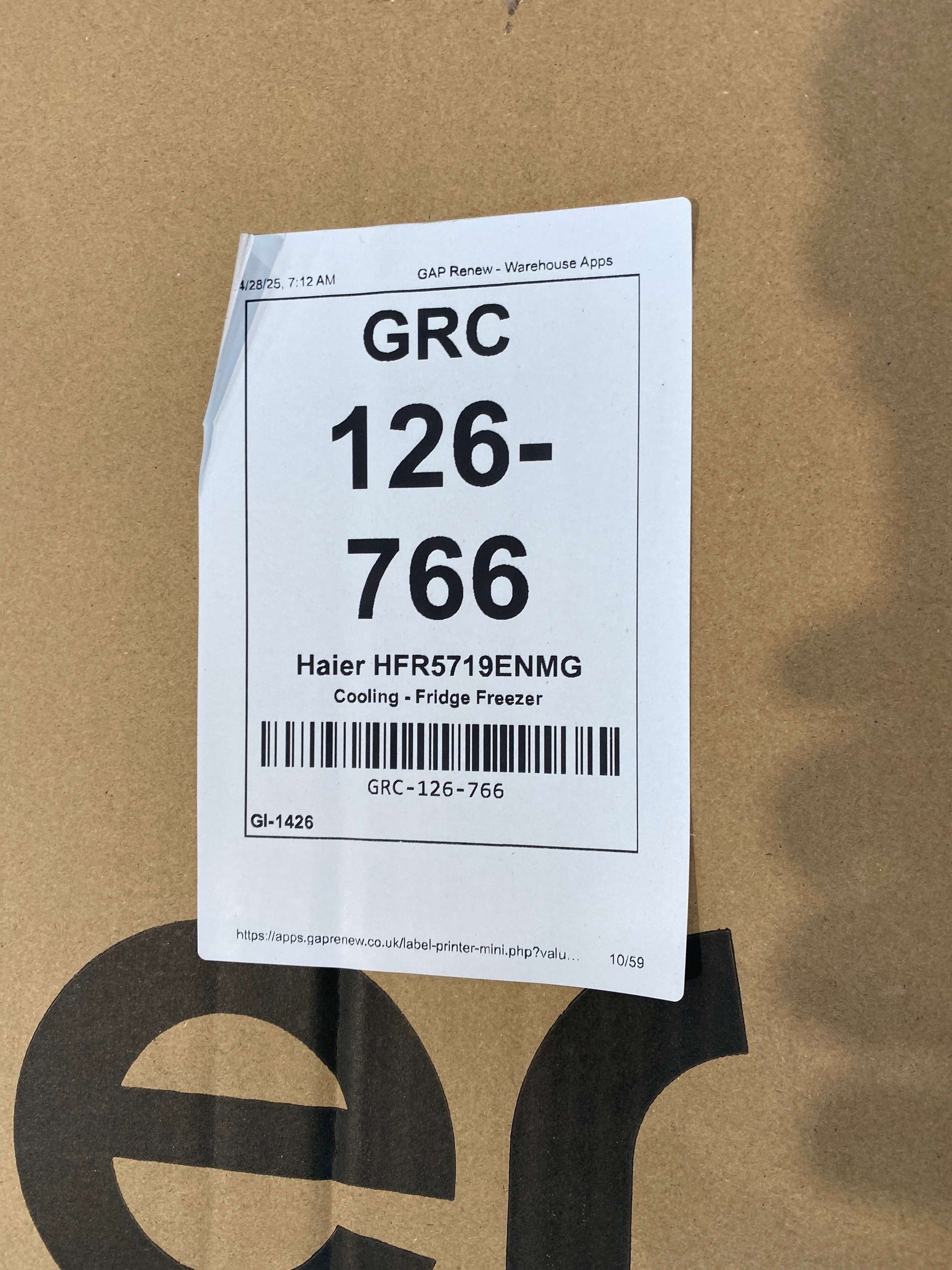 Haier Series 5 HFR5719ENMG French Door Fridge Freezer