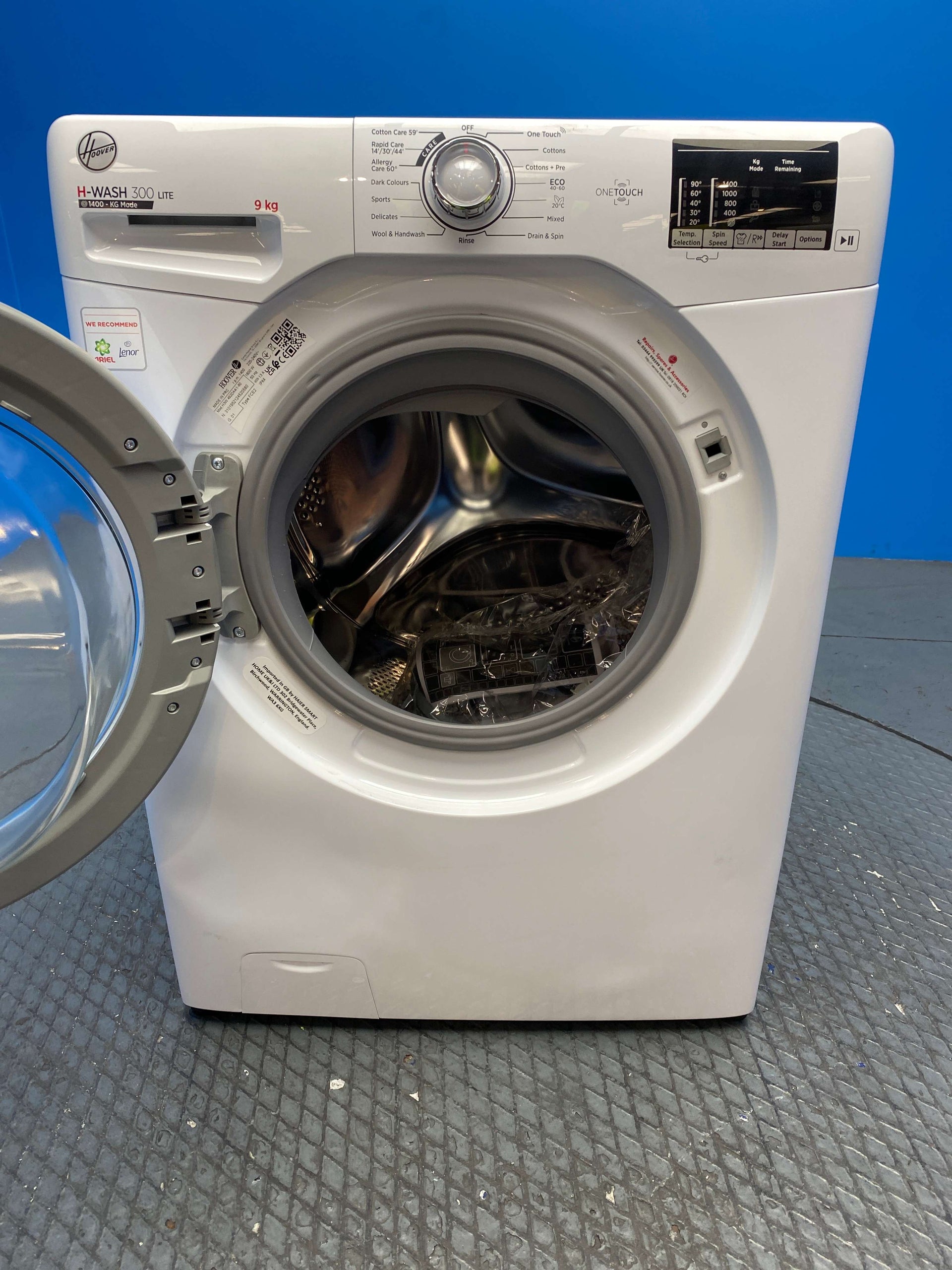 Hoover H3W492DA4 9kg 1400 Spin Washing Machine