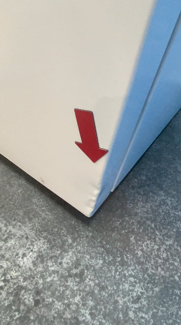 #GRC-163-019 - Hoover H-FRIDGE 300 54cm Under Counter Fridge – 129L Capacity, White
