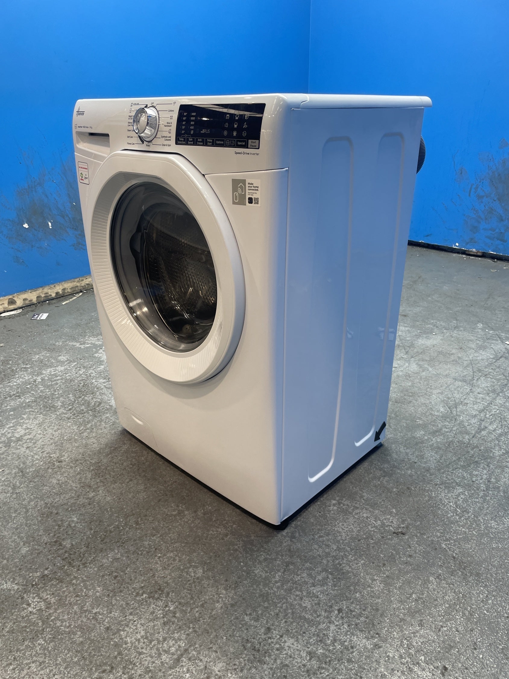 #GRC-159-042 - Hoover H3WPS486TAM6 8kg 1400 Spin Washing Machine