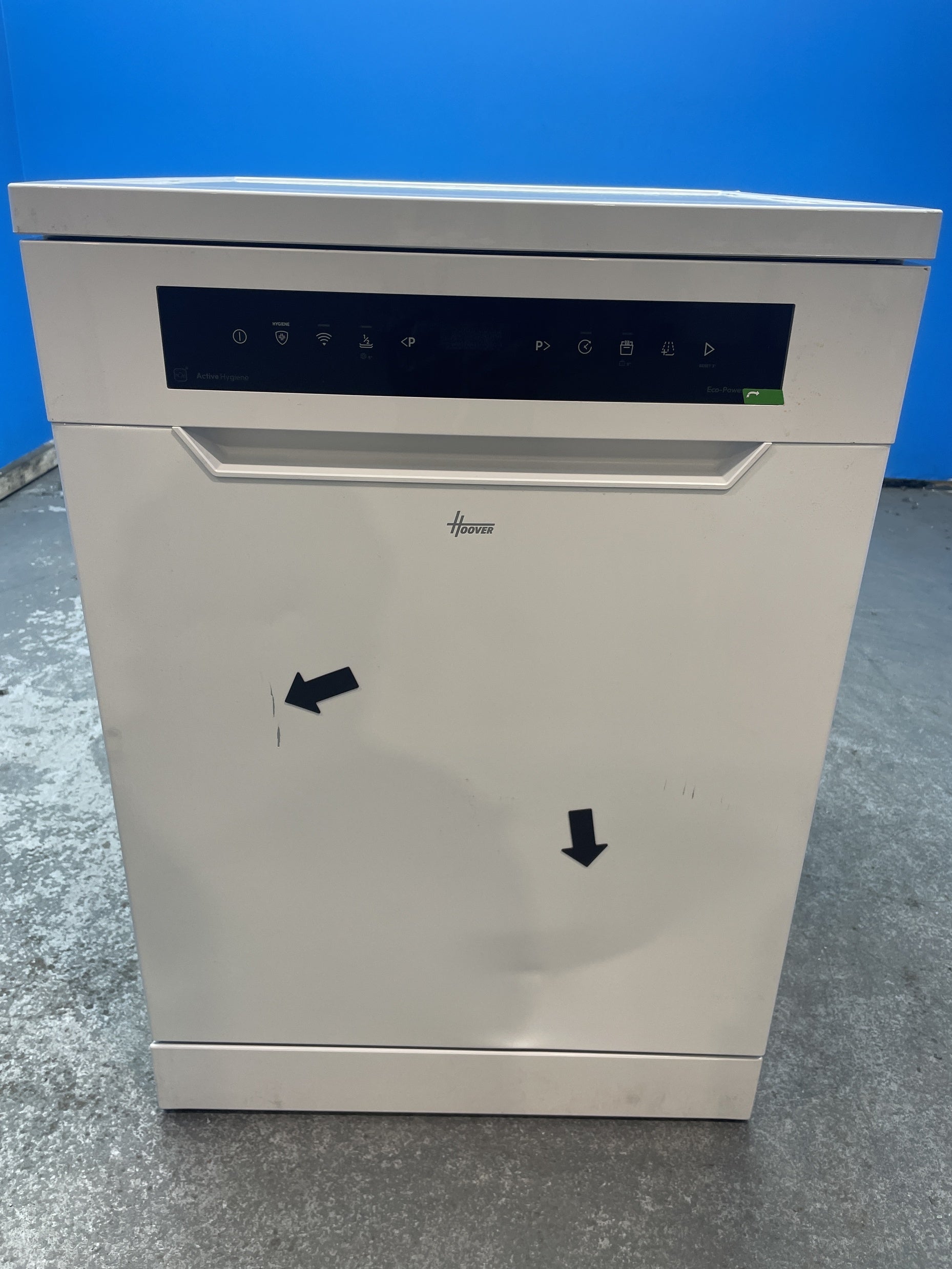 #GRC-156-860 - Hoover H-DISH 500 HF 4B7F0W-80 Full Size 14 Place Dishwasher