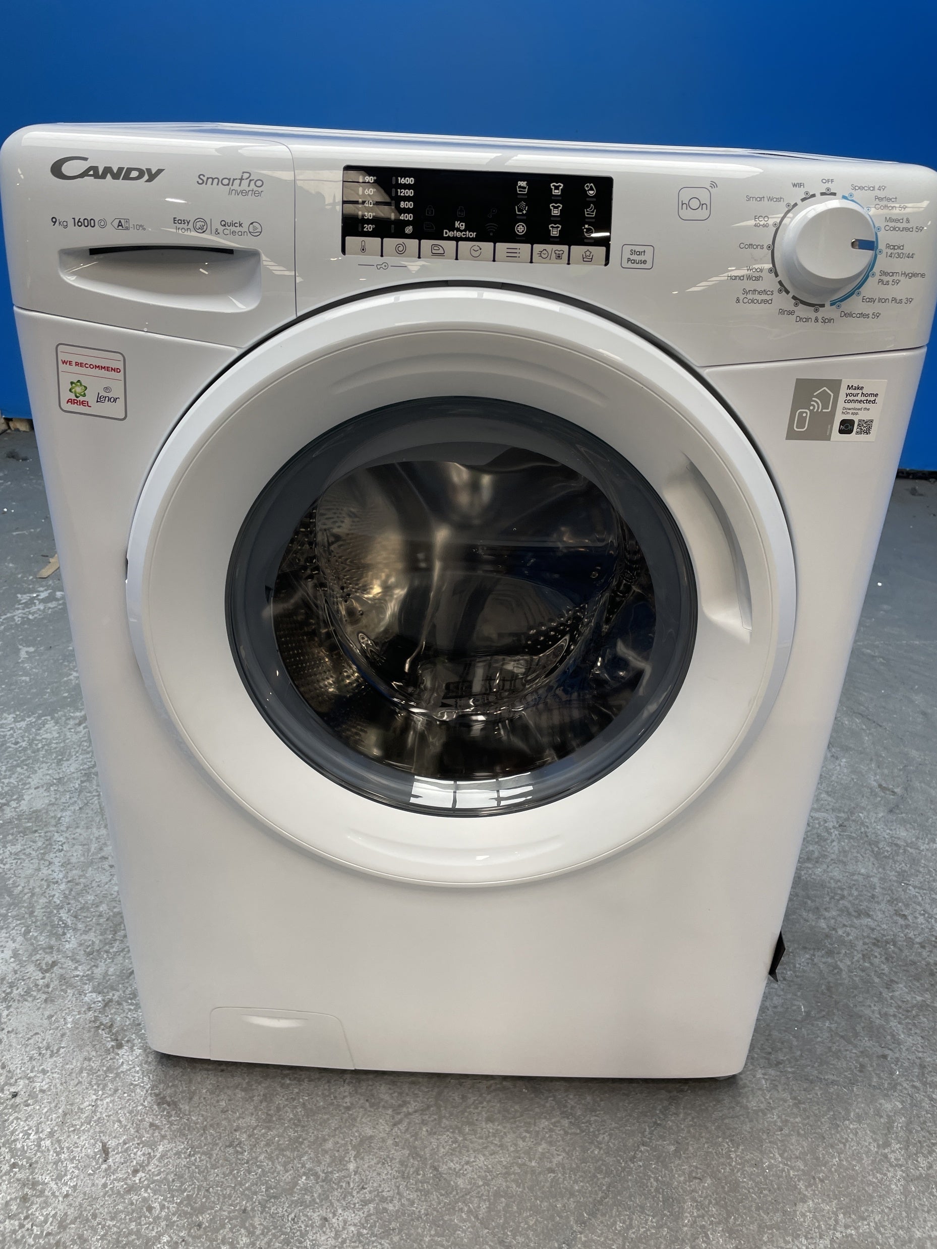 #GRC-157-700 - Candy Smart Pro CSO6 96TWM6 9kg 1600rpm Washing Machine