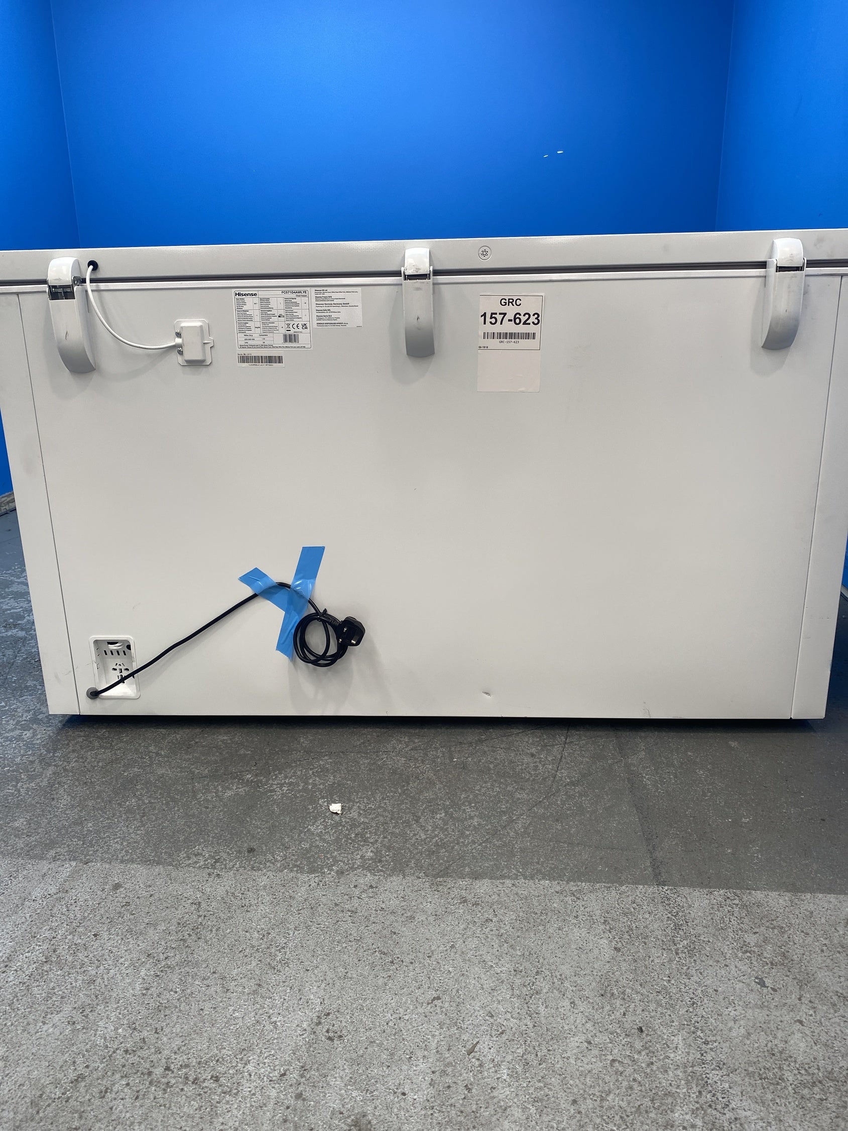 #GRC-157-623 - Hisense FC571D4AWLYE 372L Winter Guard Chest Freezer