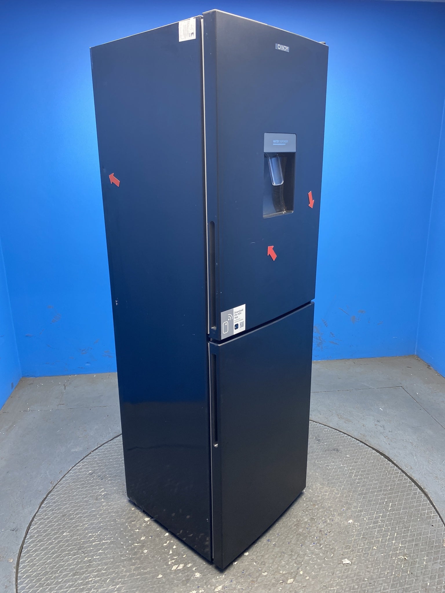Candy CCT3L517EWBK 246 Litre Combi Fridge Freezer