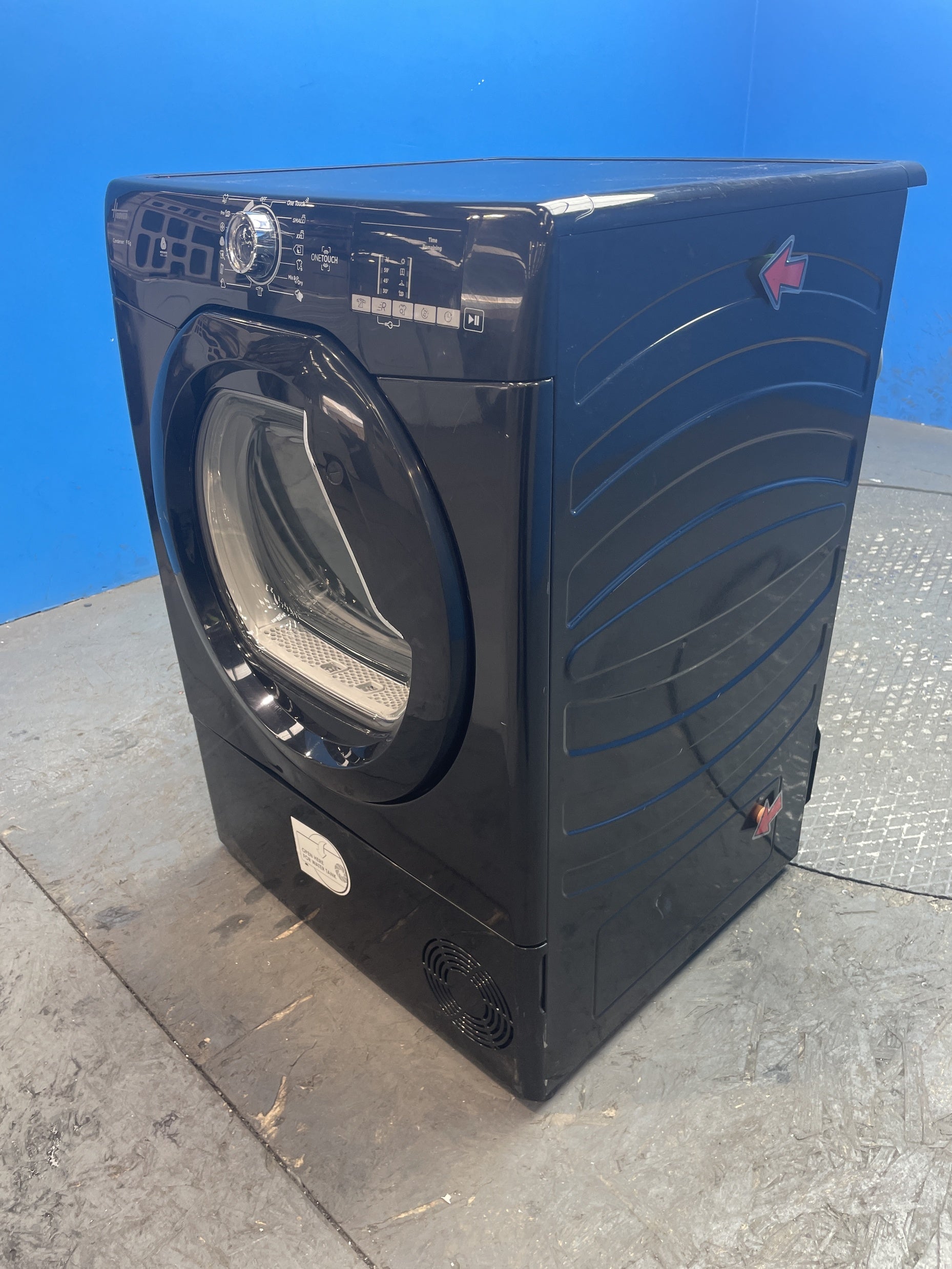 #GRC-156-738 - Hoover H-DRY 300 HLE C9DGB 9kg Condenser Tumble Dryer