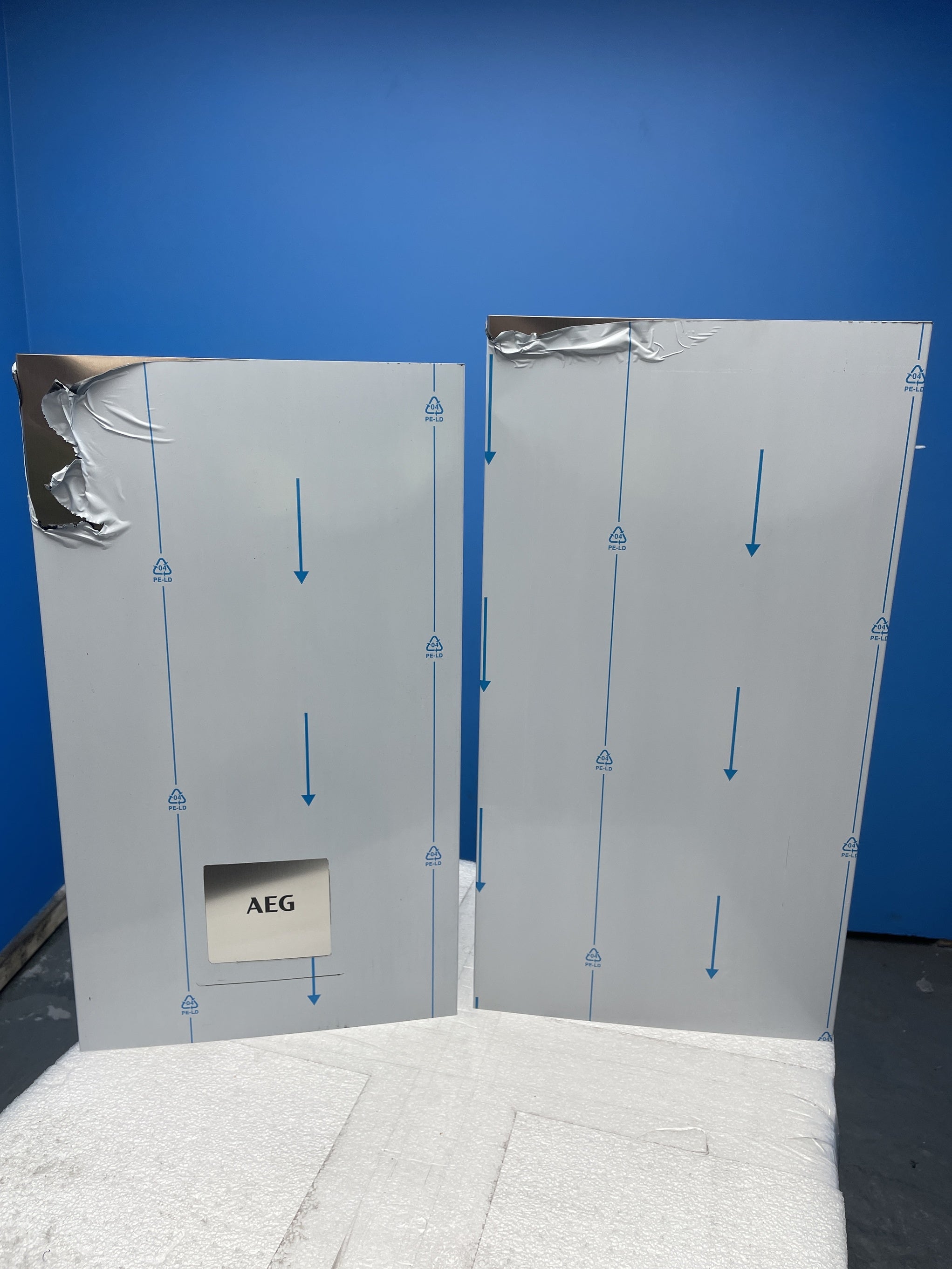 #GRC-154-045 - AEG DKB4650M 60cm Stainless Steel Chimney Cooker Hood