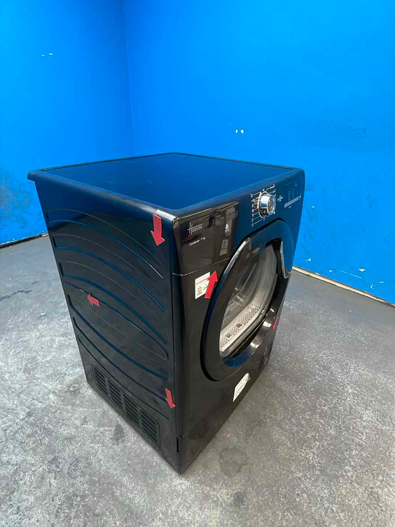 #GRC-160-410 - Hoover H-DRY 300 HLE C9DGB 9kg Condenser Tumble Dryer