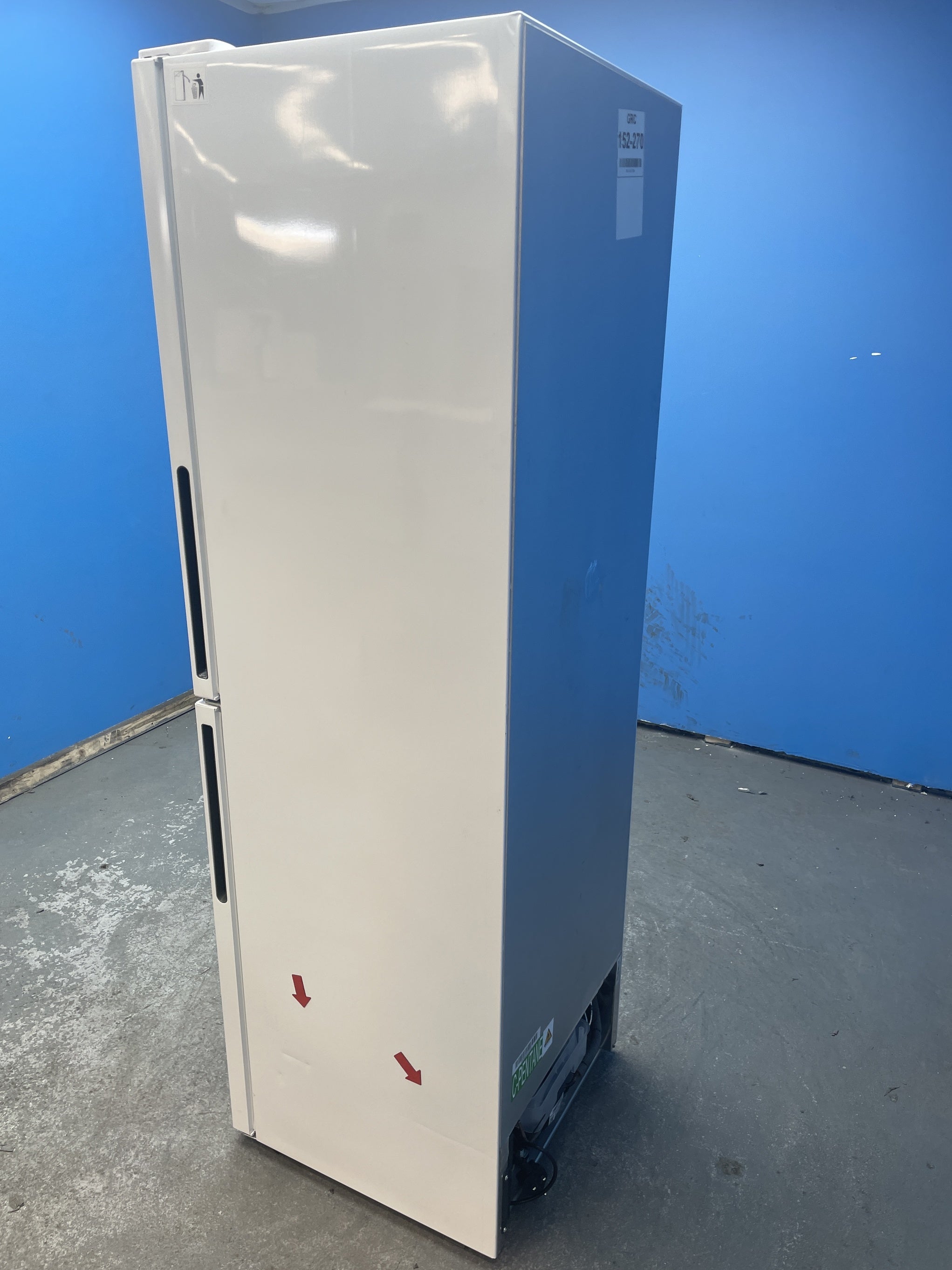 #GRC-152-270 - Hoover HOCT3L517EWWK-1 246 Litre Low Frost Combi Fridge Freezer