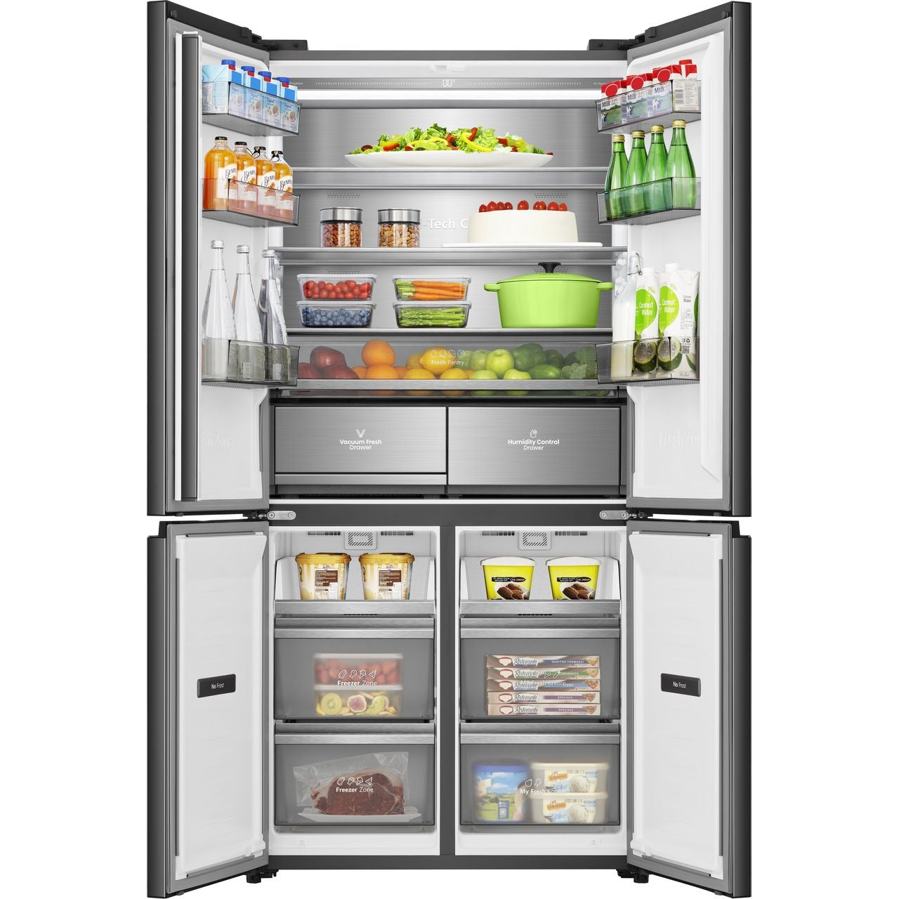 Hisense RQ768N4GBE KitchenFit Total No Frost American Fridge Freezer – Renew 2 U